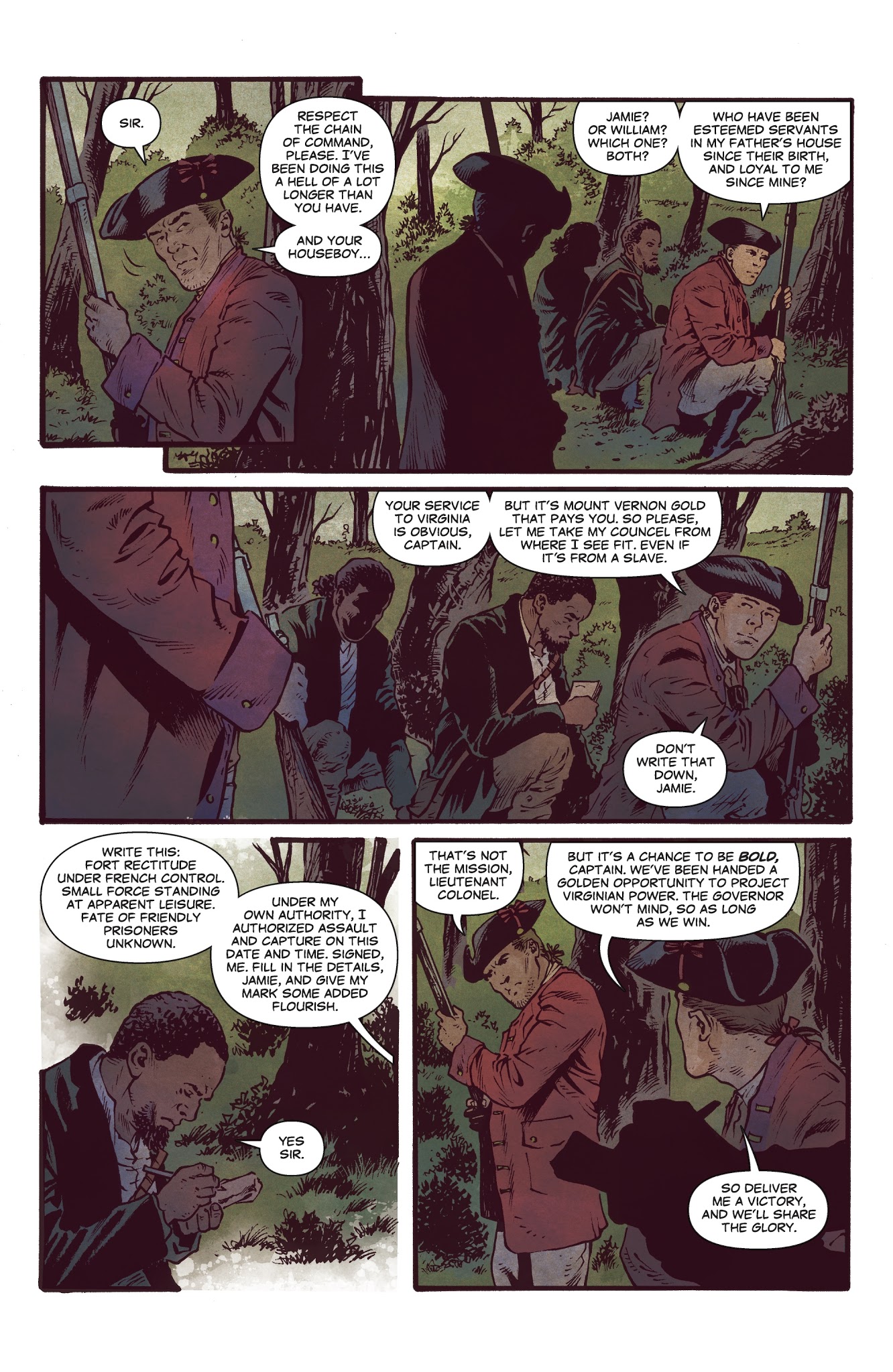 Read online Rebels: These Free and Independent States comic -  Issue #6 - 12