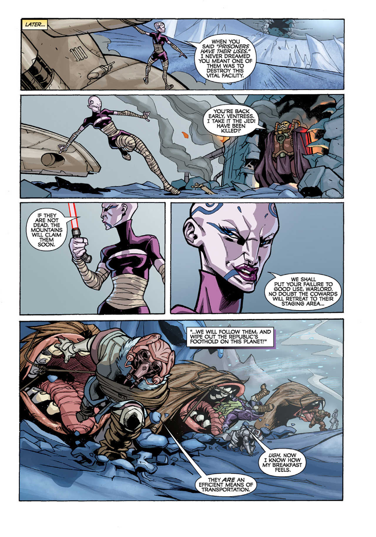 Read online Star Wars: The Clone Wars comic -  Issue #8 - 16
