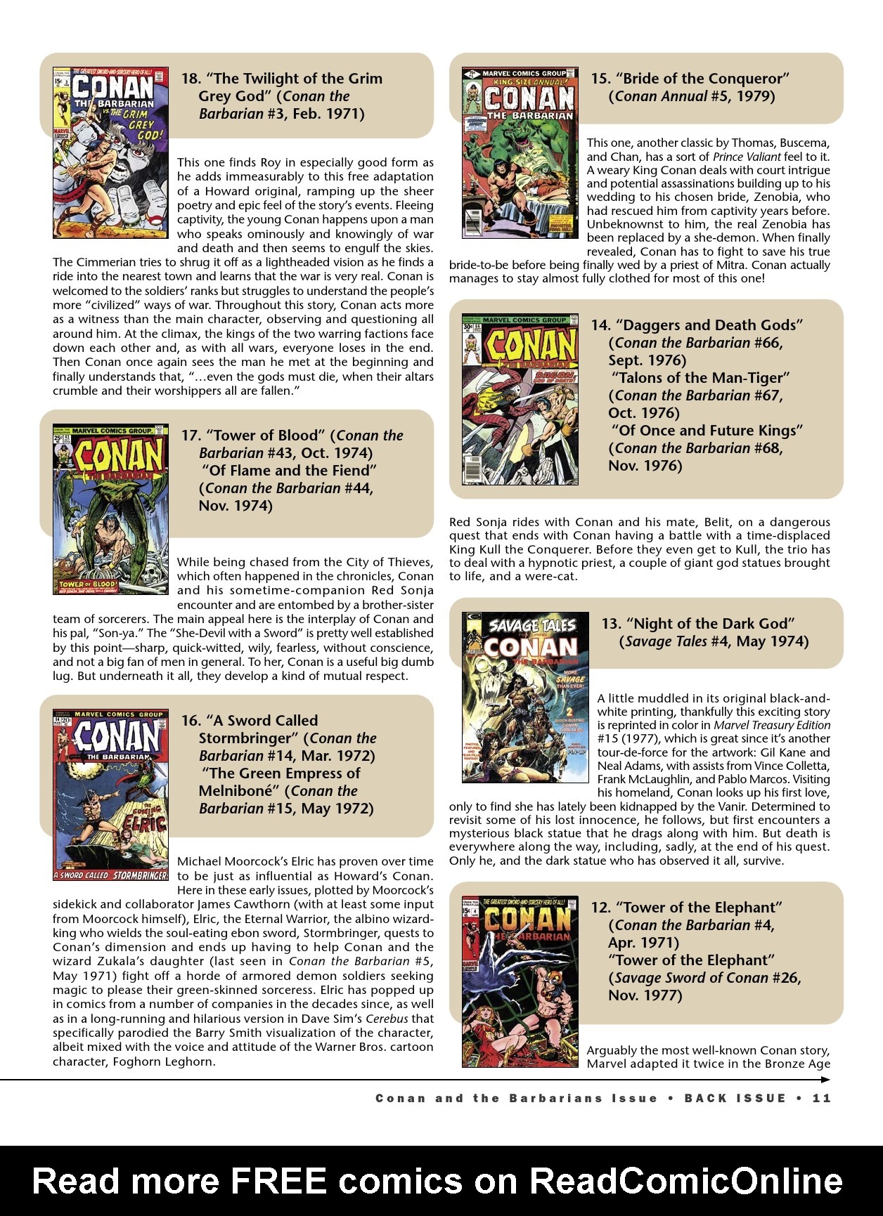 Read online Back Issue comic -  Issue #121 - 13