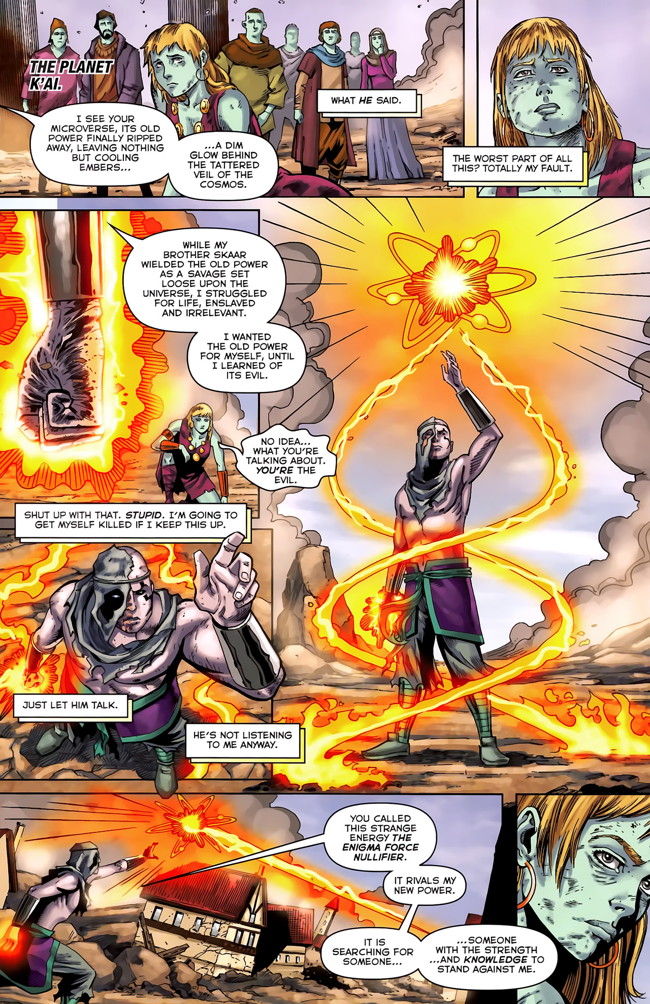 Read online Realm of Kings: Son of Hulk comic -  Issue #4 - 3