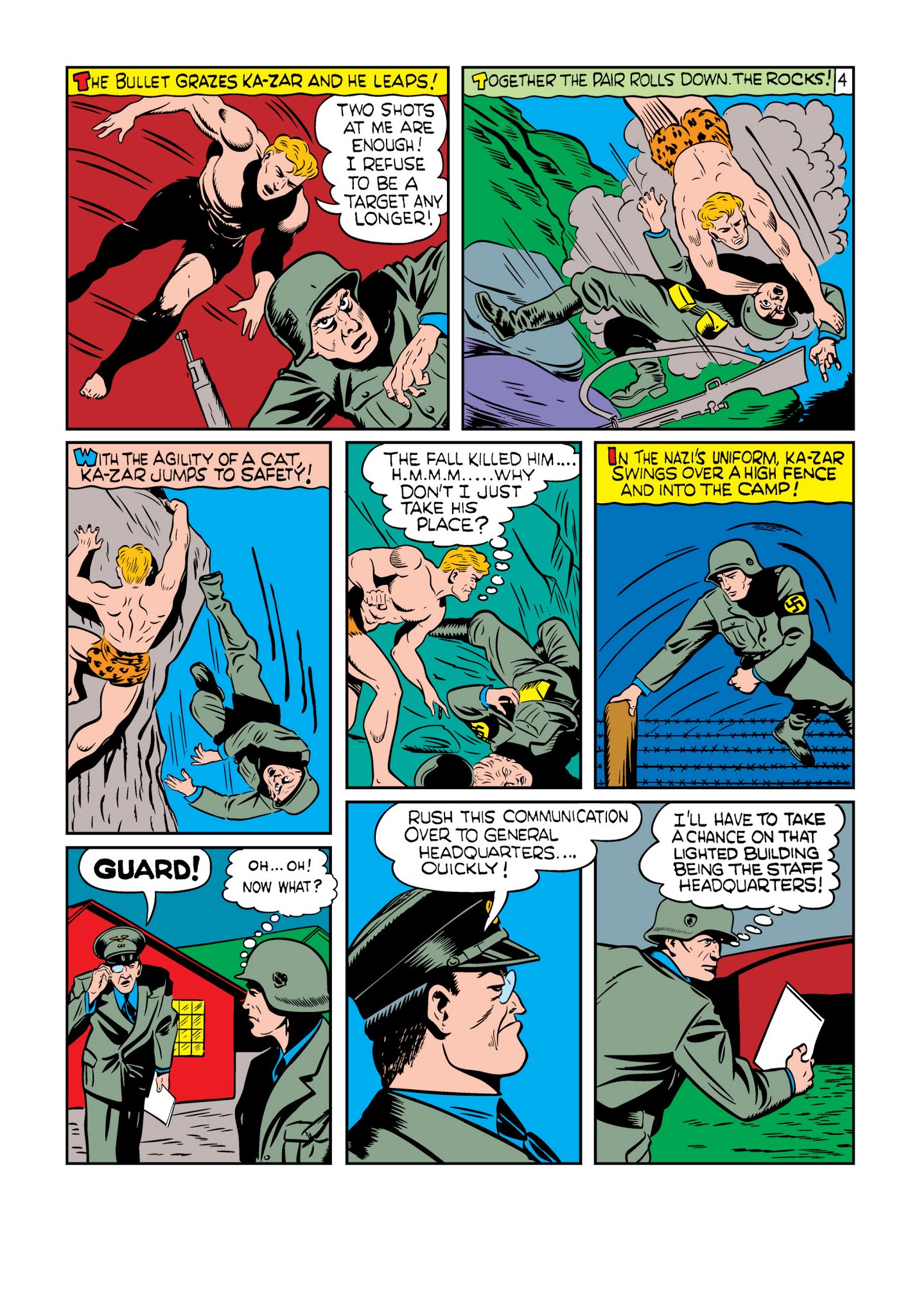 Read online Marvel Masterworks: Golden Age Marvel Comics comic -  Issue # TPB 6 (Part 2) - 6