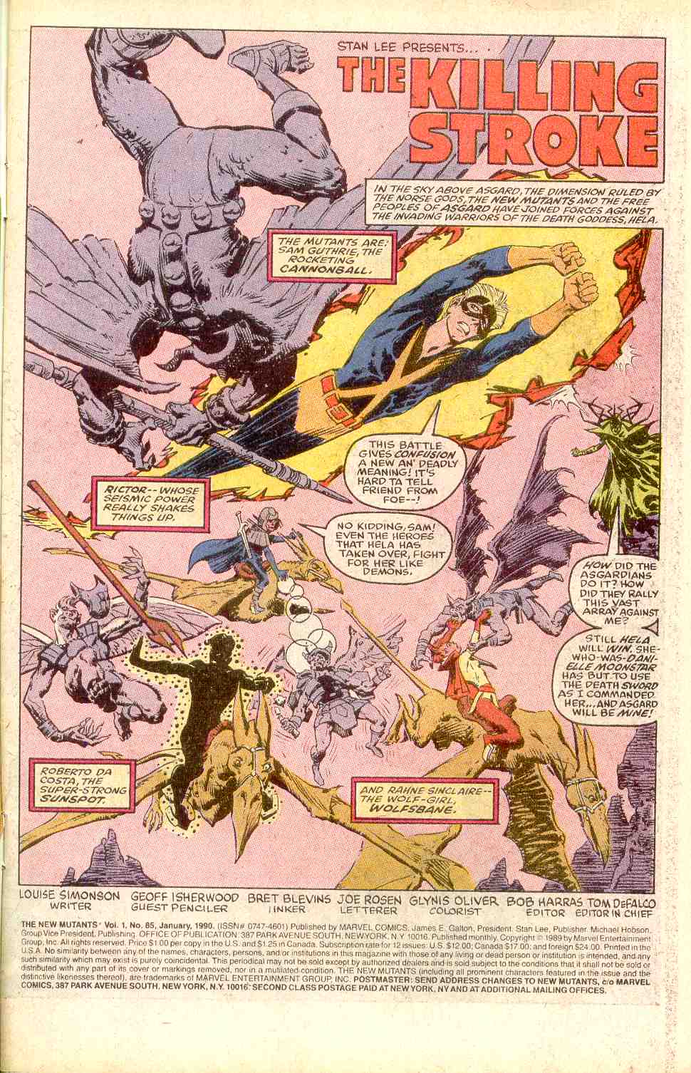 The New Mutants Issue #85 #92 - English 2