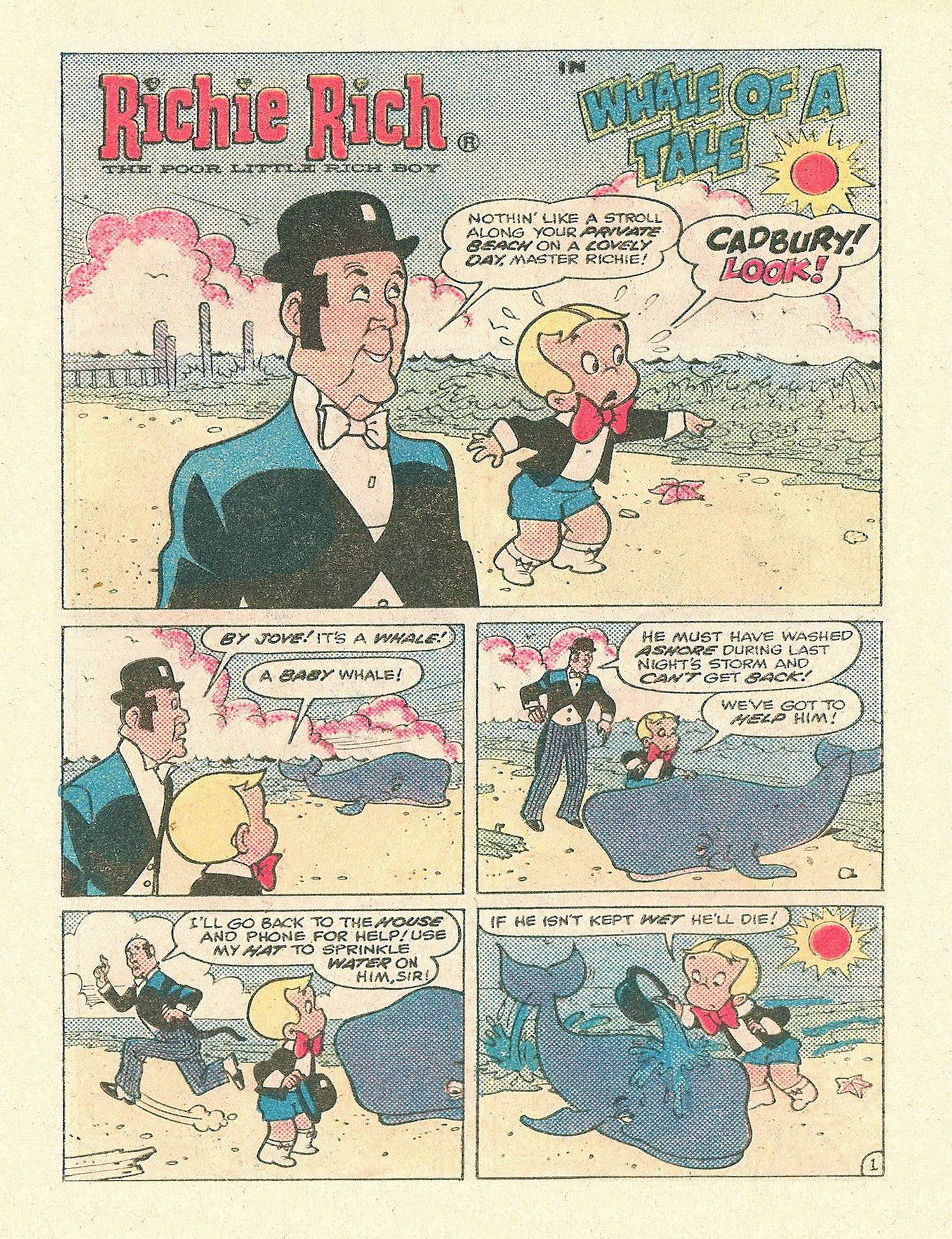 Read online Richie Rich Digest Stories comic -  Issue #13 - 68