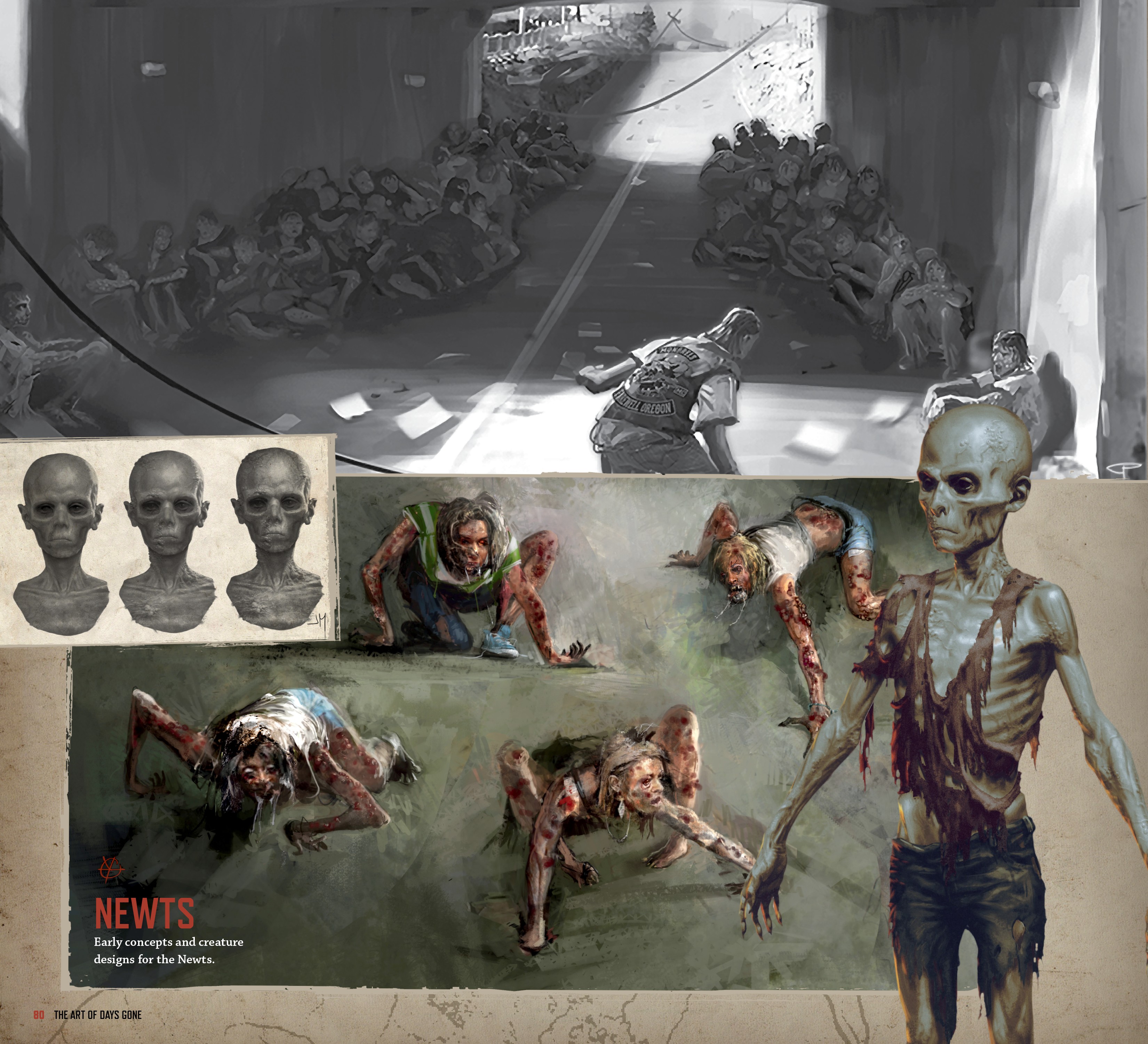 Read online The Art of Days Gone comic -  Issue # TPB (Part 1) - 75