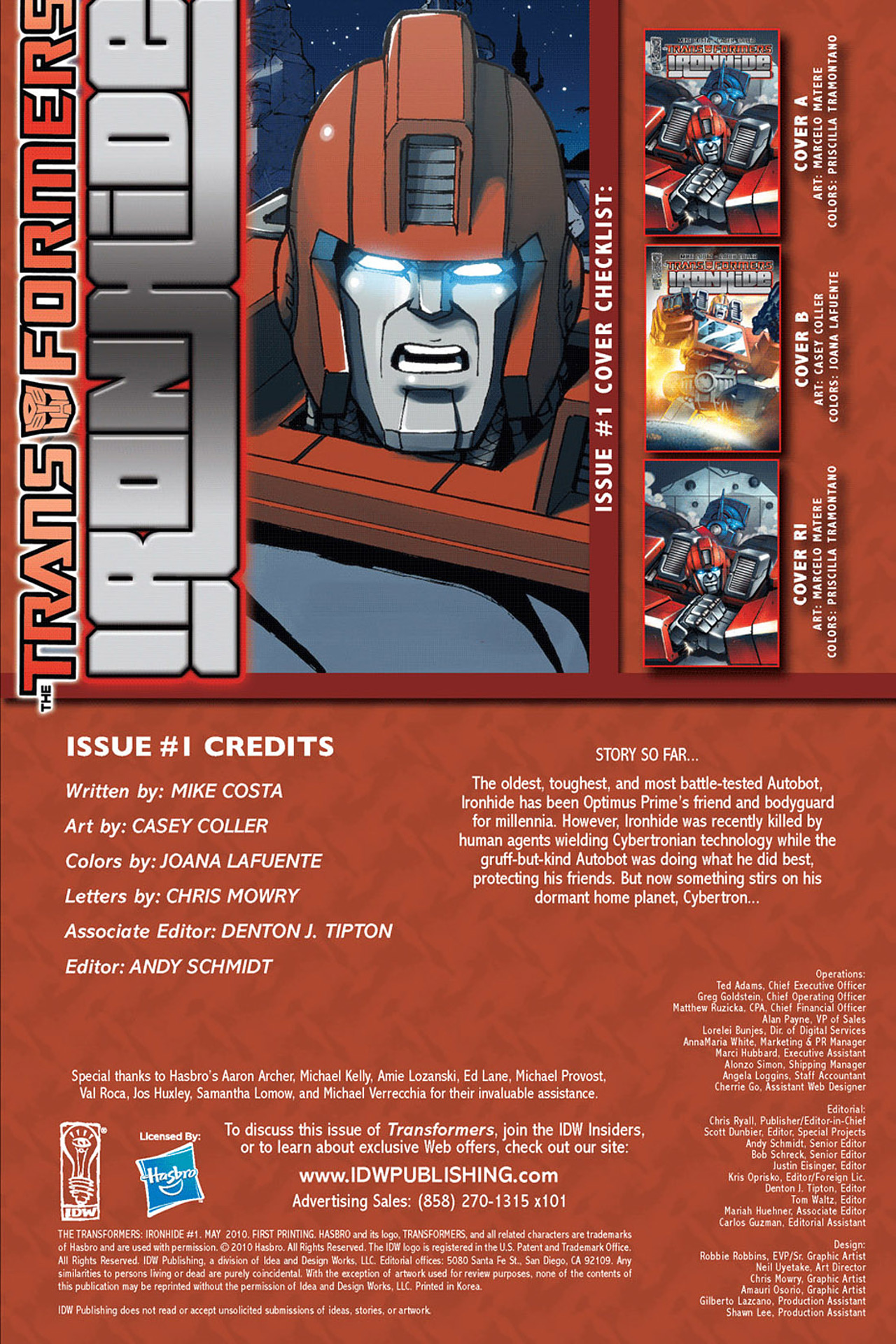 Read online The Transformers: Ironhide comic -  Issue #1 - 3