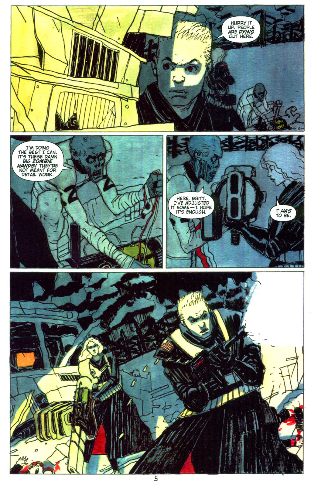 Read online CVO: Covert Vampiric Operations - Artifact comic -  Issue #3 - 7