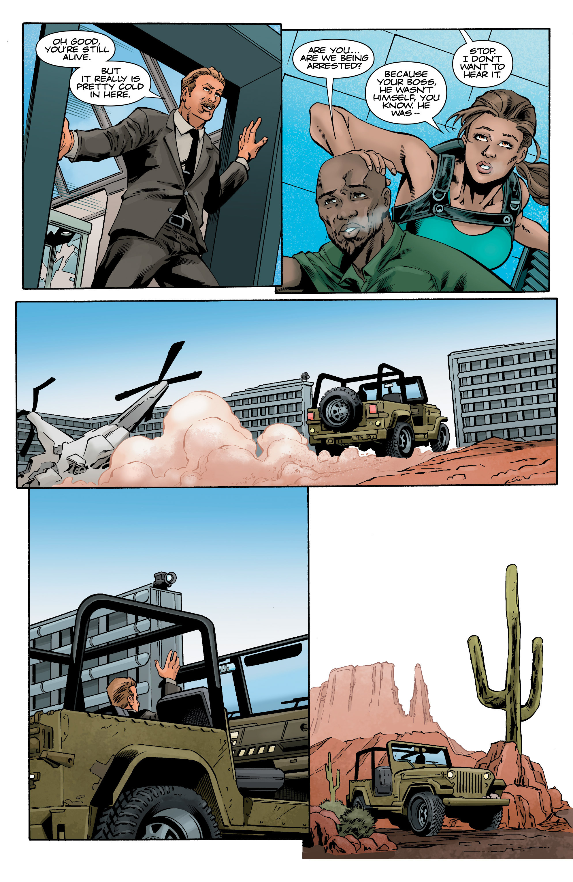 Read online Lara Croft and the Frozen Omen comic -  Issue #4 - 6