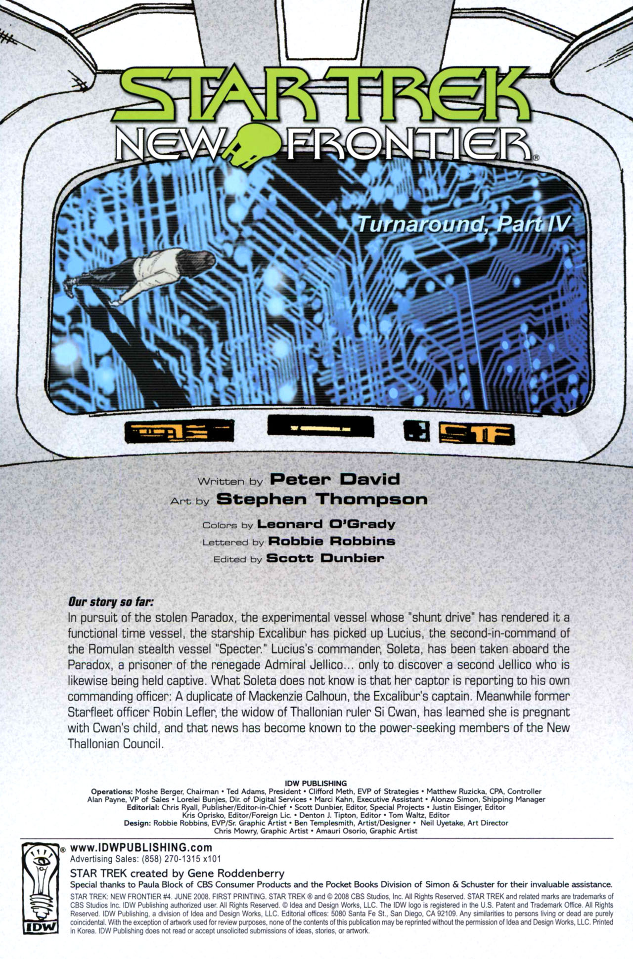 Read online Star Trek: New Frontier comic -  Issue #4 - 2