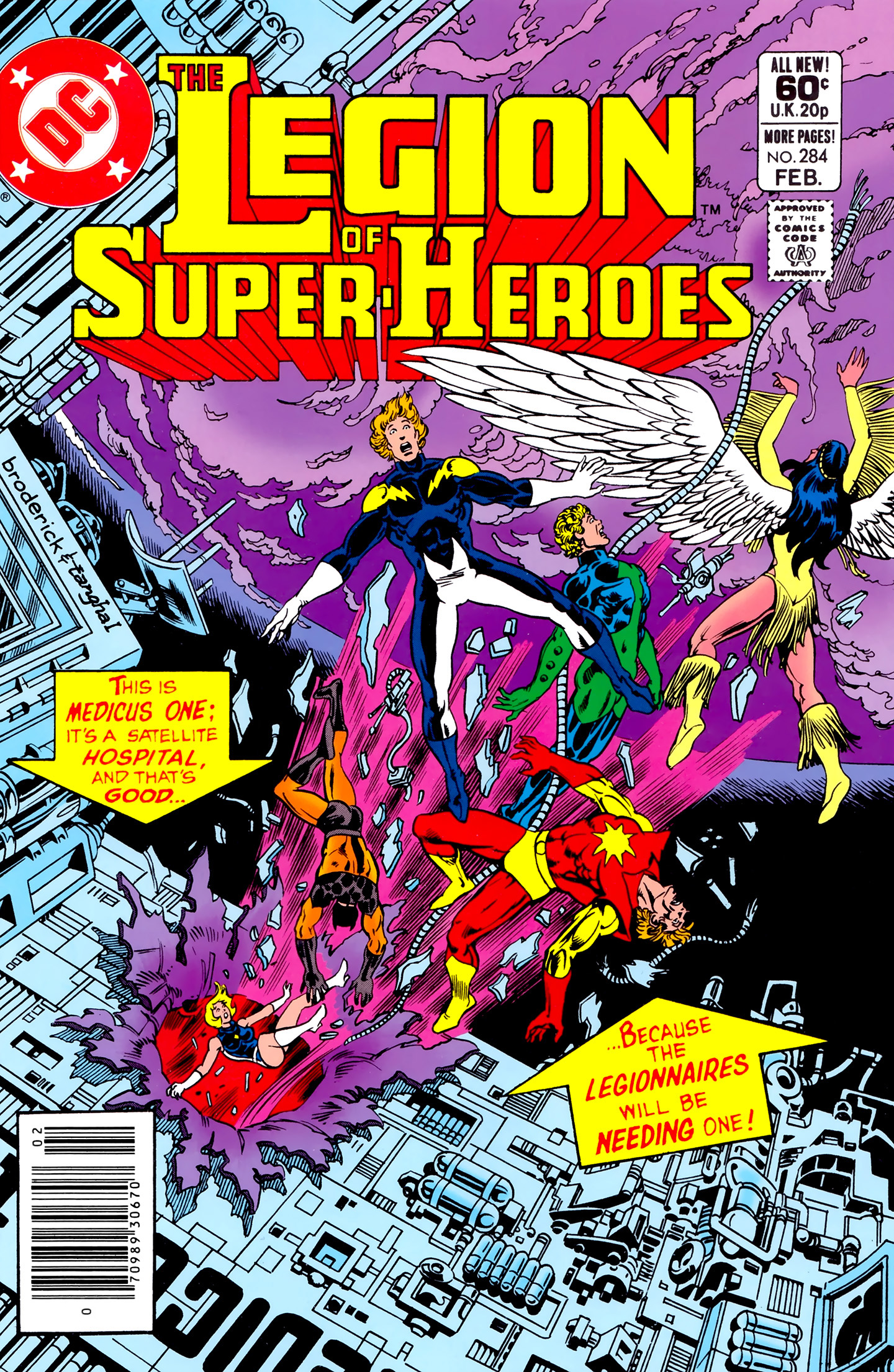 Read online Legion of Super-Heroes (1980) comic -  Issue #284 - 1