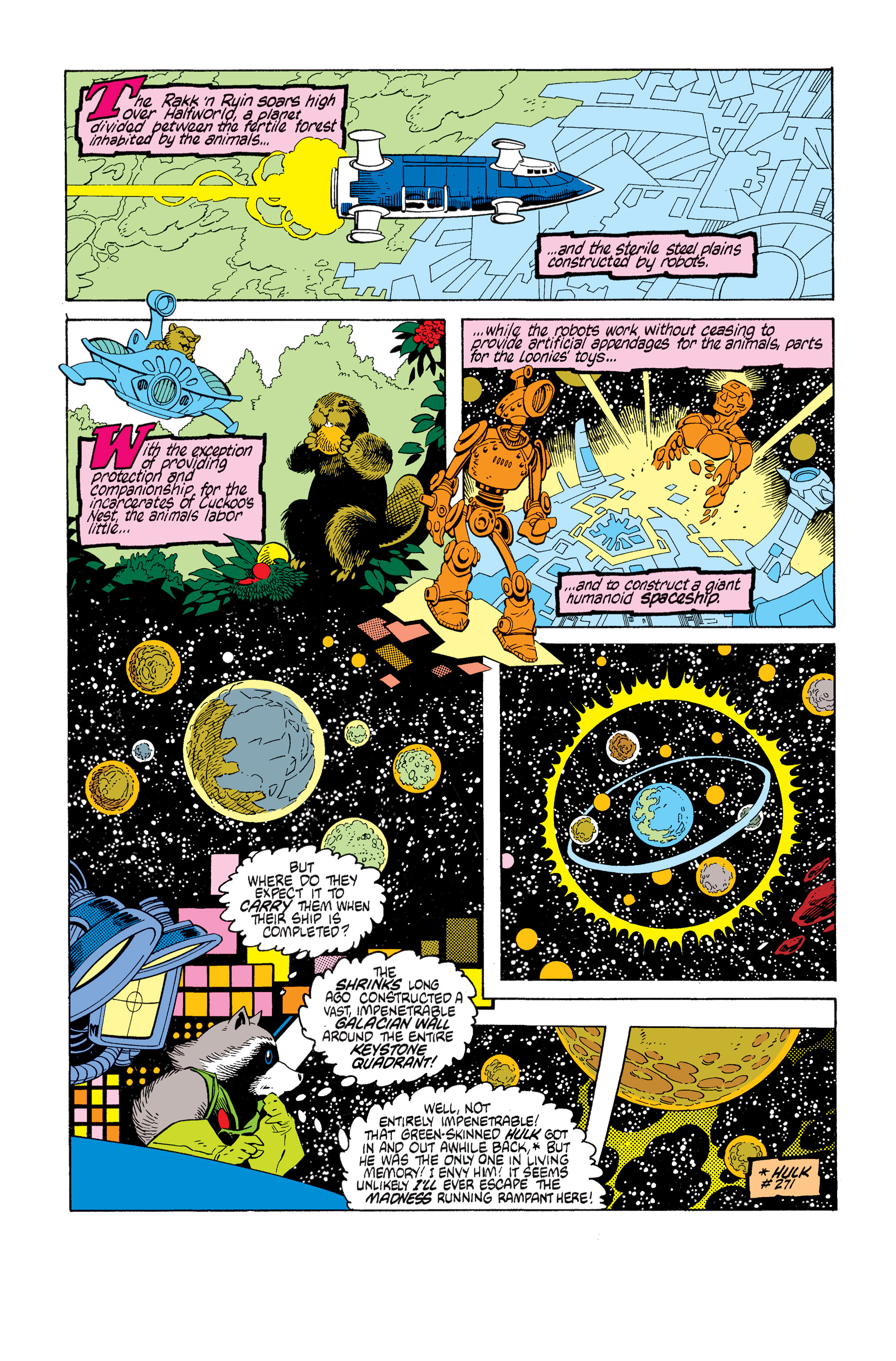 Read online Rocket Raccoon (1985) comic -  Issue #1 - 12