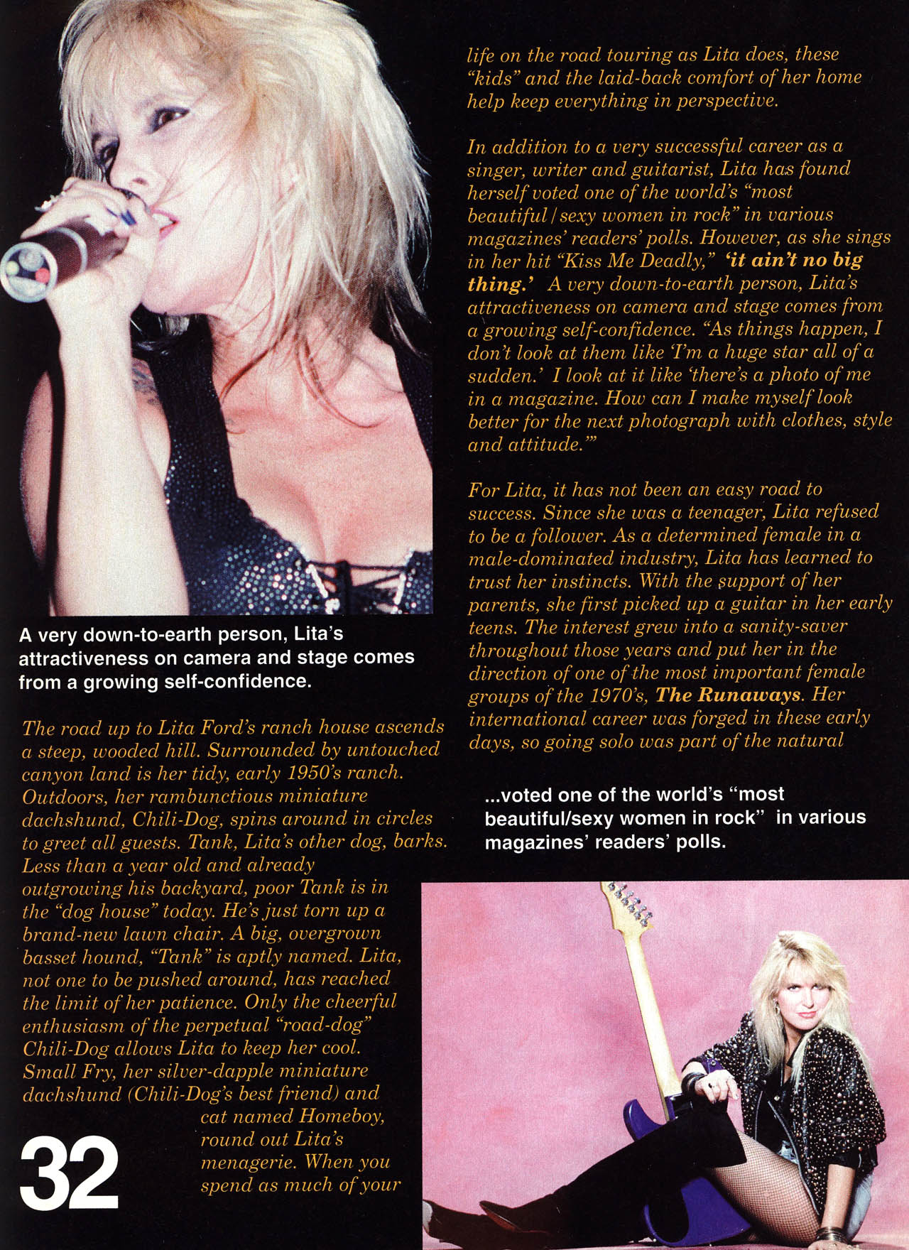 Read online Lita Ford comic -  Issue # Full - 33