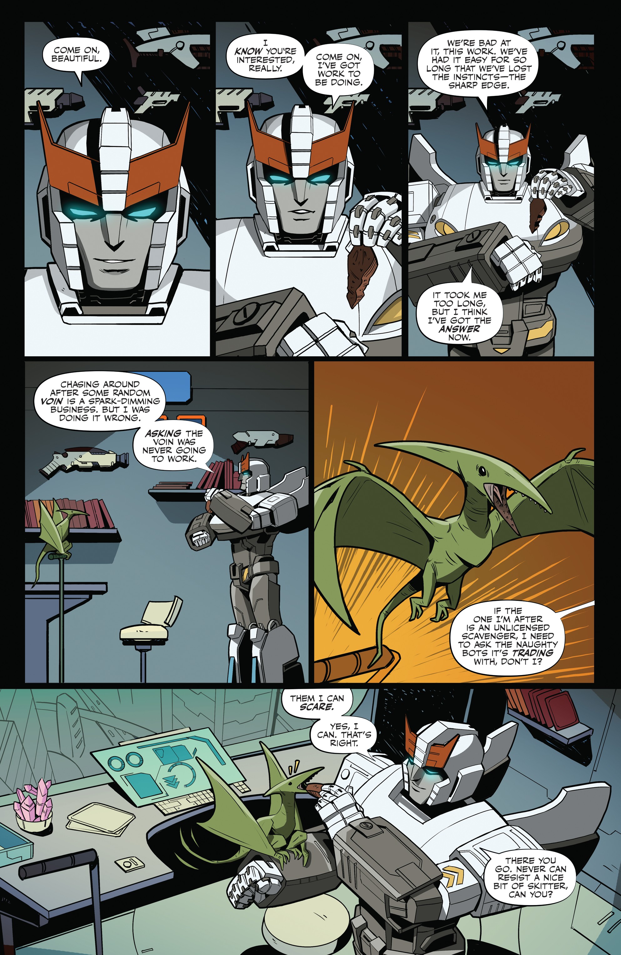 Read online Transformers (2019) comic -  Issue #5 - 7