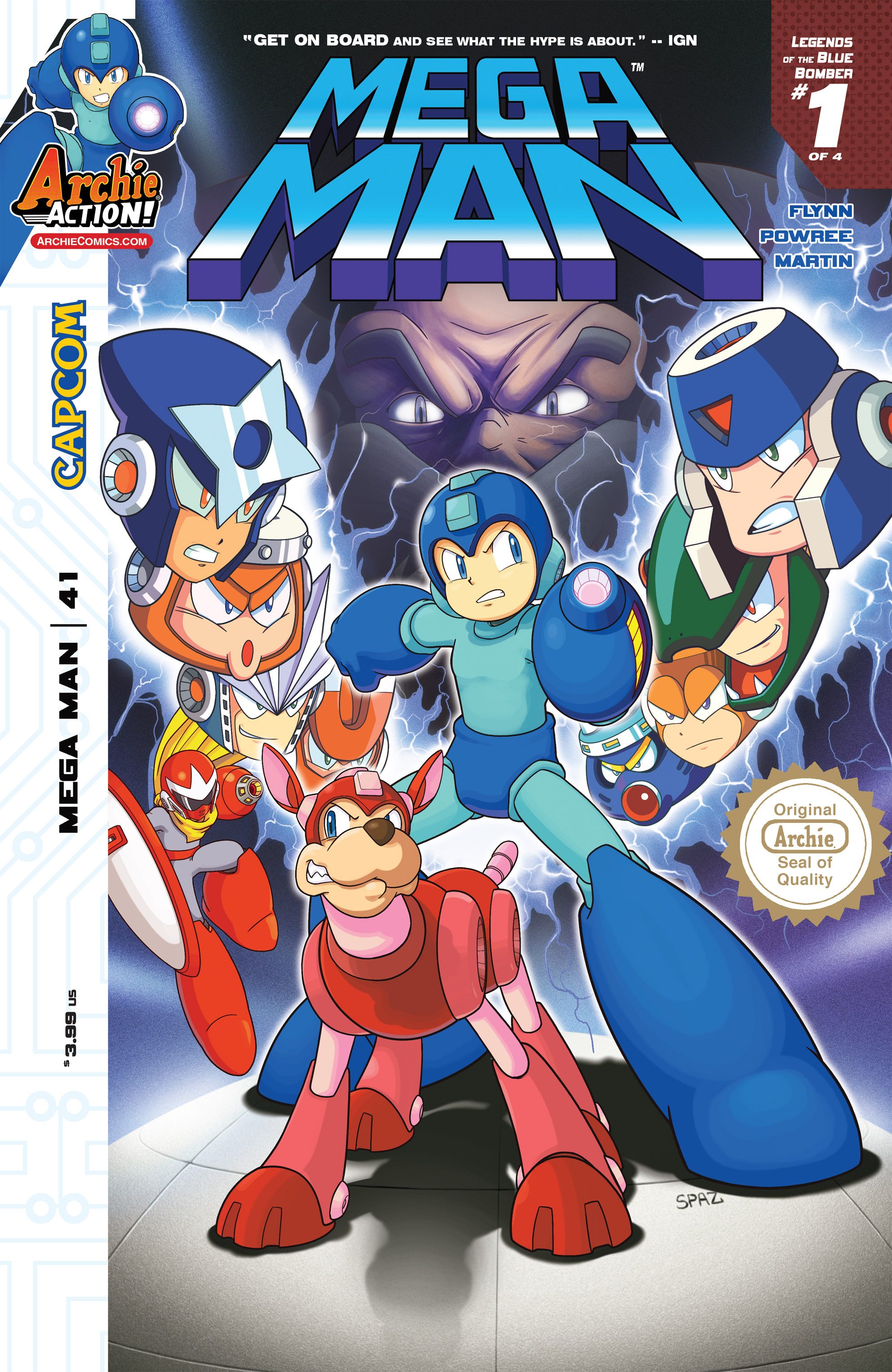 Read online Mega Man comic -  Issue #41 - 1