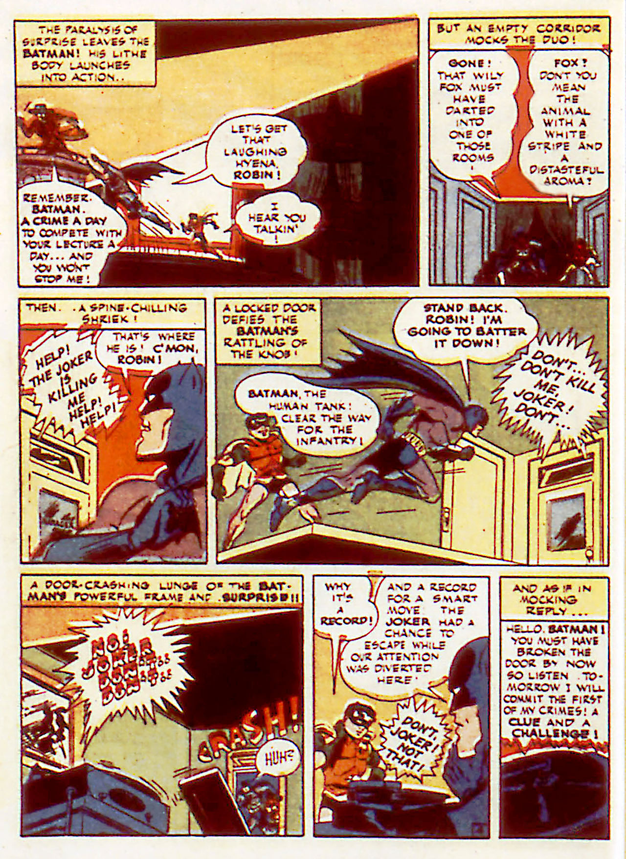 Read online Detective Comics (1937) comic -  Issue #71 - 6