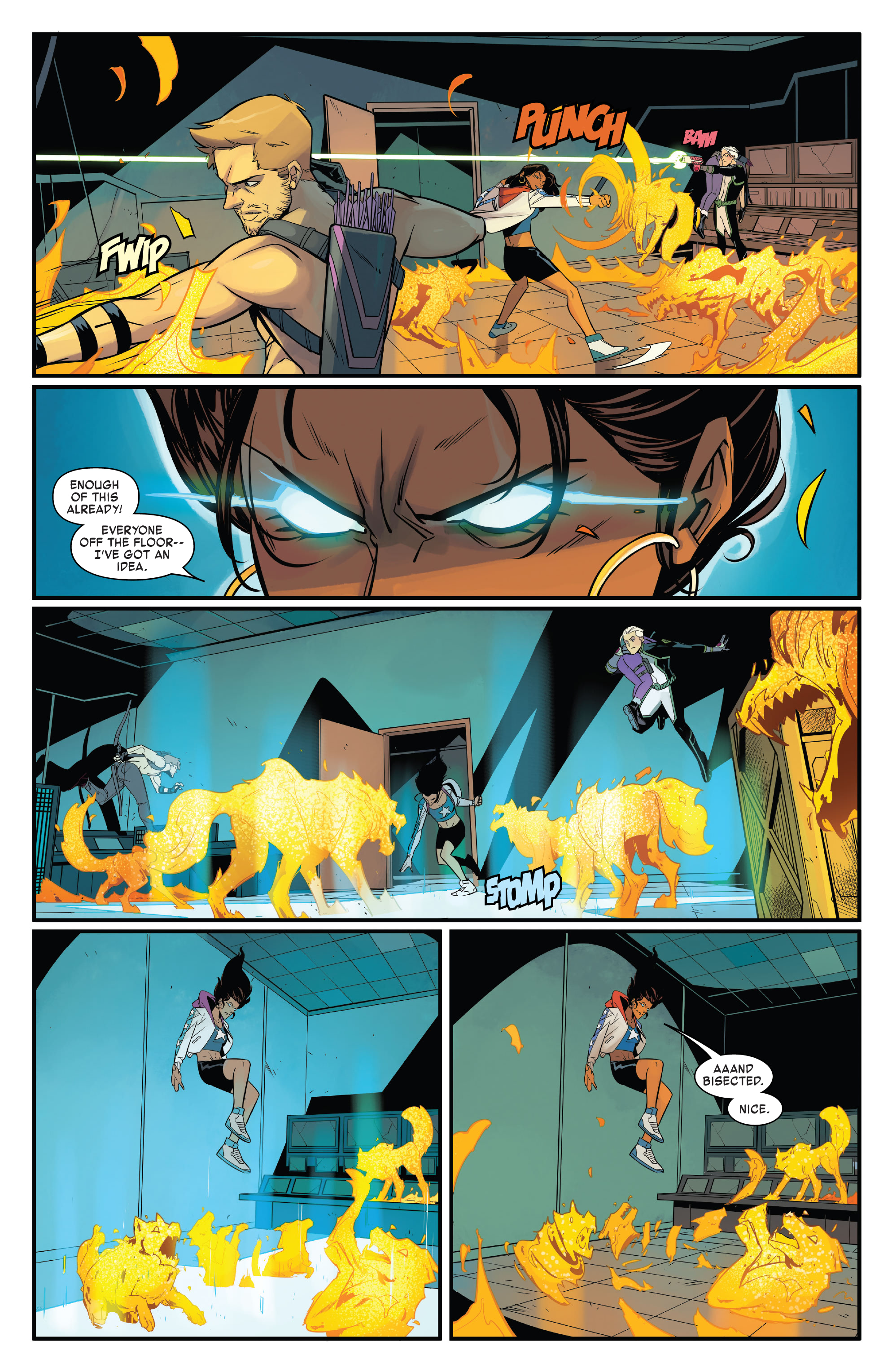 Read online Hawkeye: Team Spirit comic -  Issue # TPB (Part 1) - 55