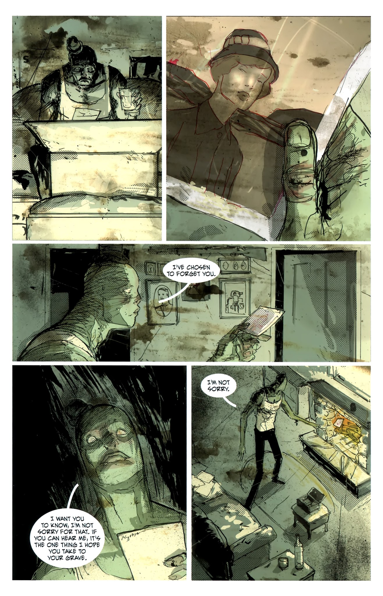 Read online Green Wake comic -  Issue #8 - 13