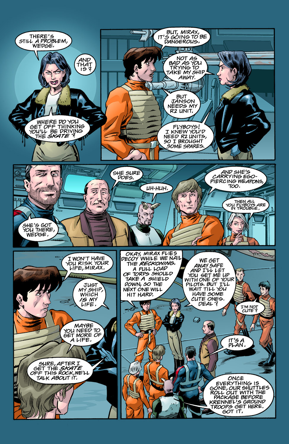 Read online Star Wars: X-Wing Rogue Squadron comic -  Issue #35 - 10