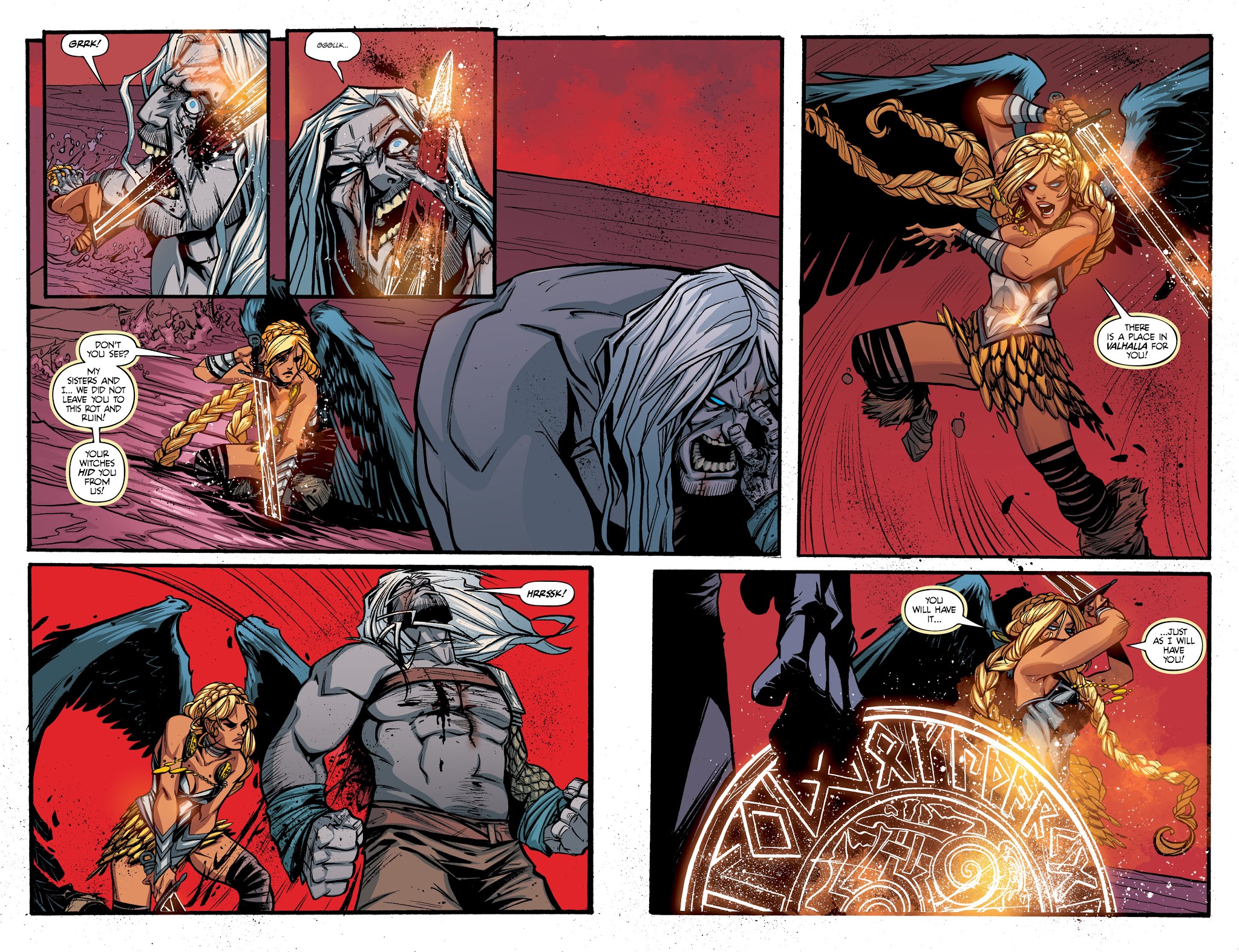 Read online Brides of Helheim comic -  Issue #4 - 11