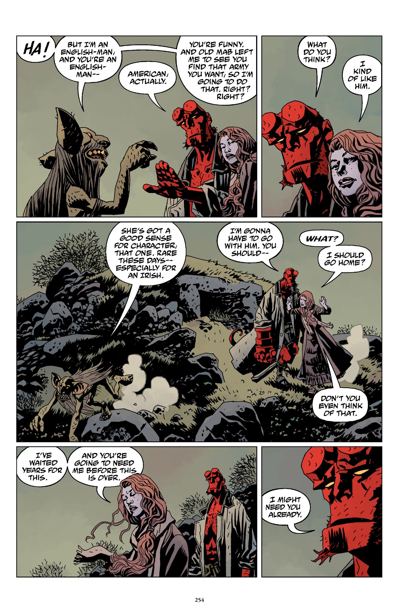 Read online Hellboy Omnibus comic -  Issue # TPB 3 (Part 3) - 55