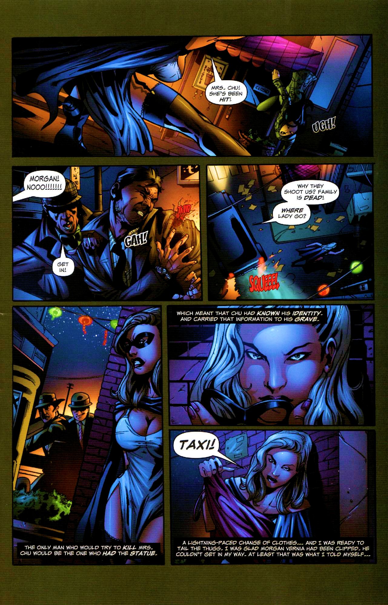 Read online Domino Lady comic -  Issue #1 - 13