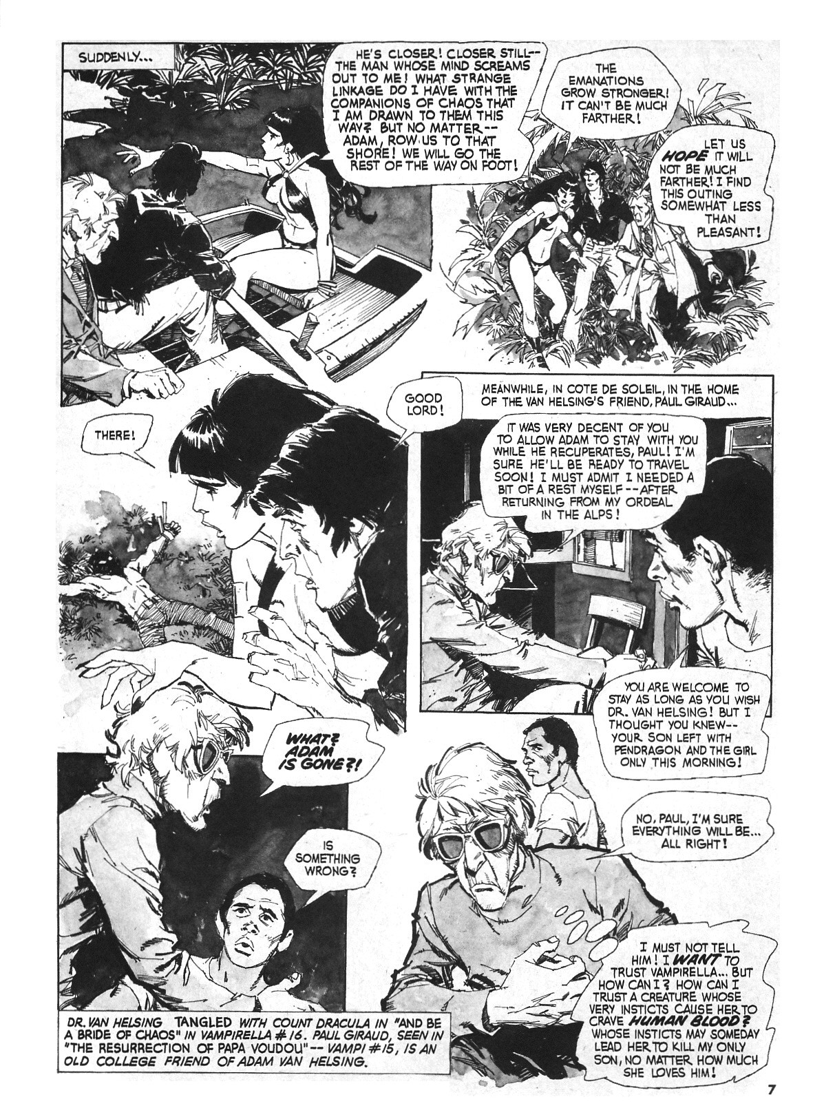 Read online Vampirella (1969) comic -  Issue #17 - 7