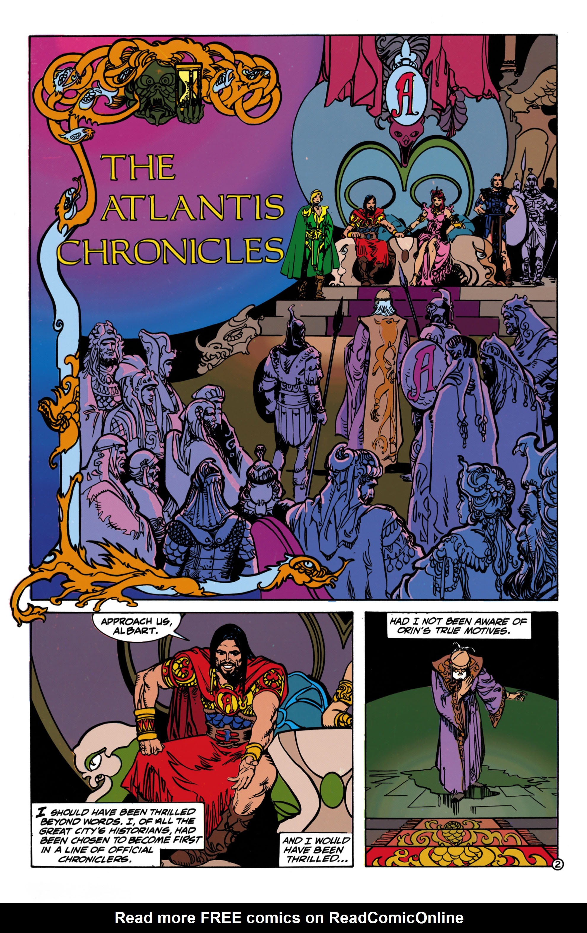Read online The Atlantis Chronicles comic -  Issue #1 - 3