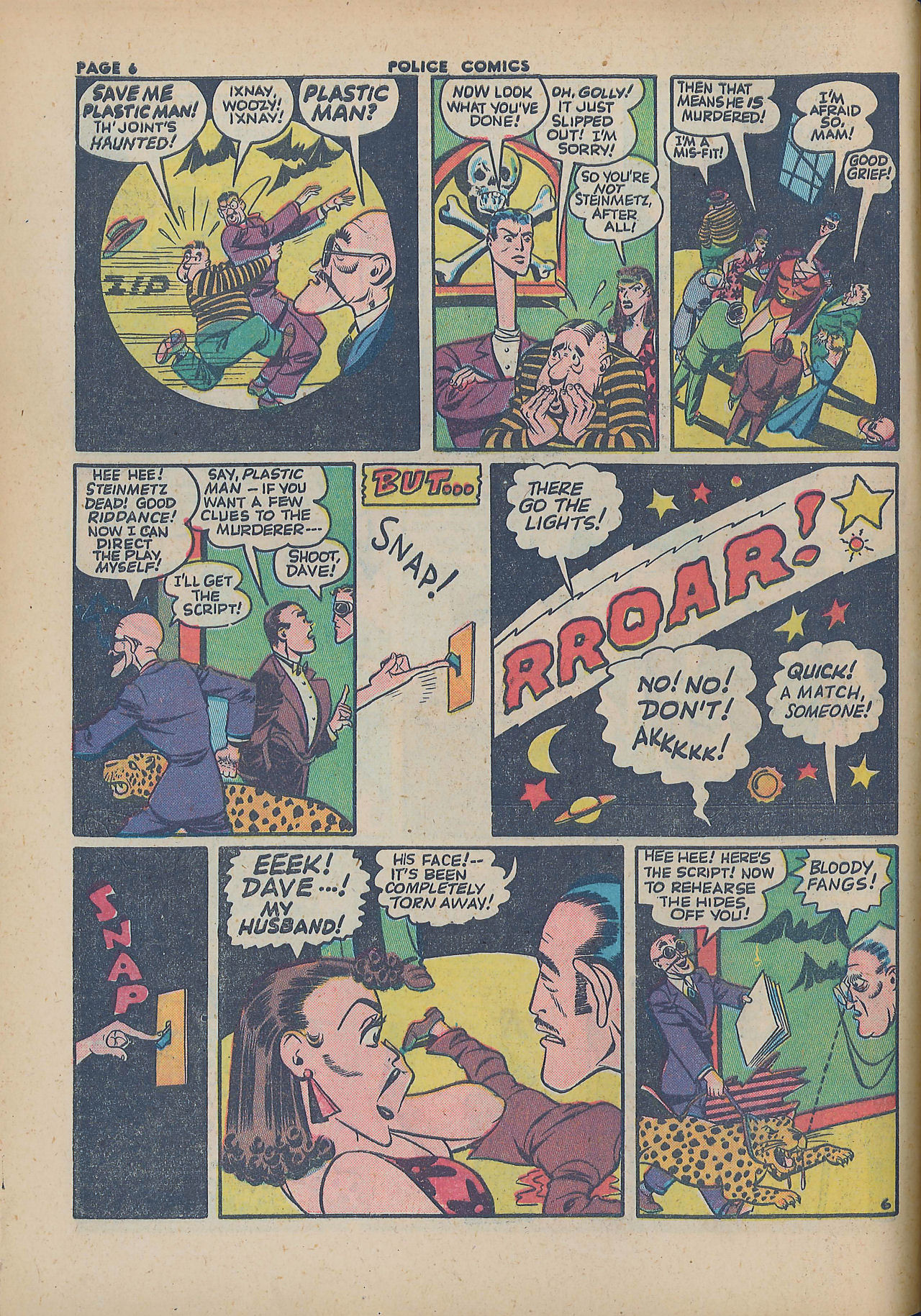 Read online Police Comics comic -  Issue #17 - 8
