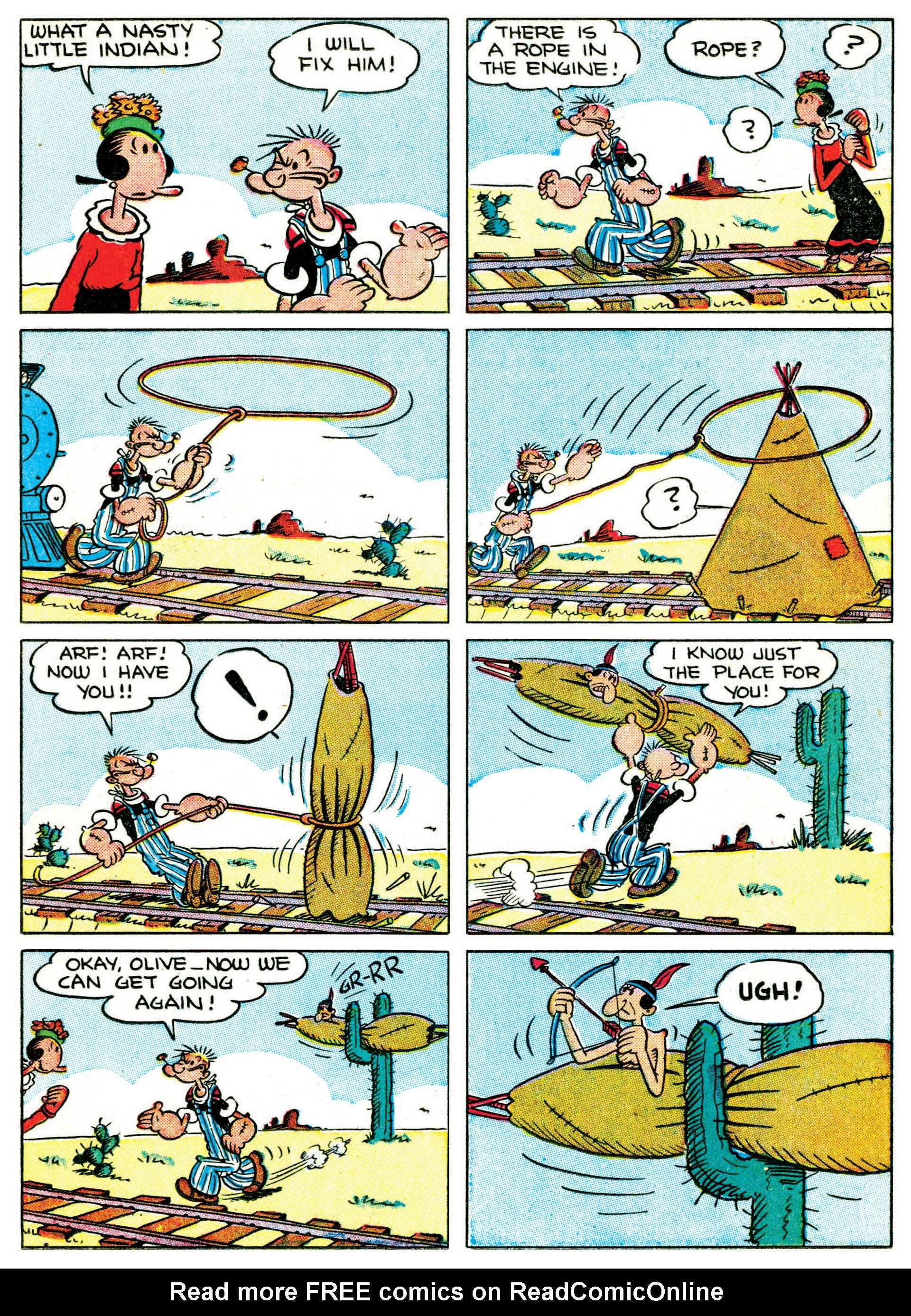 Read online Classic Popeye comic -  Issue #14 - 15