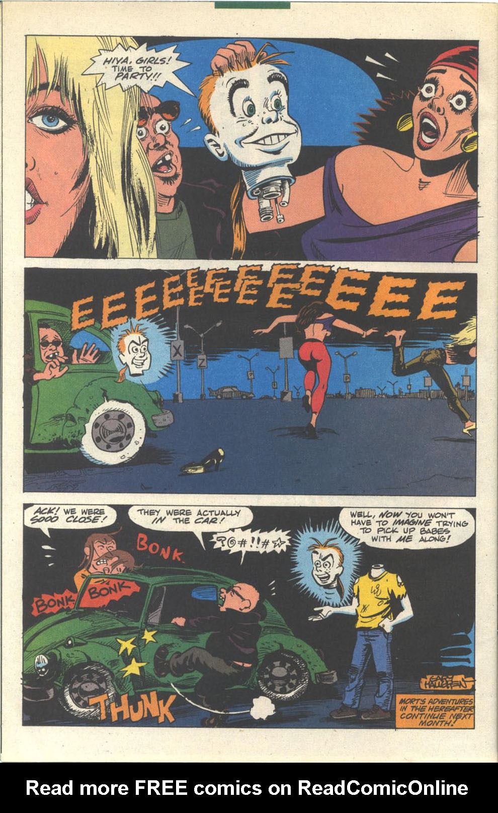 Read online Mort The Dead Teenager comic -  Issue #1 - 23