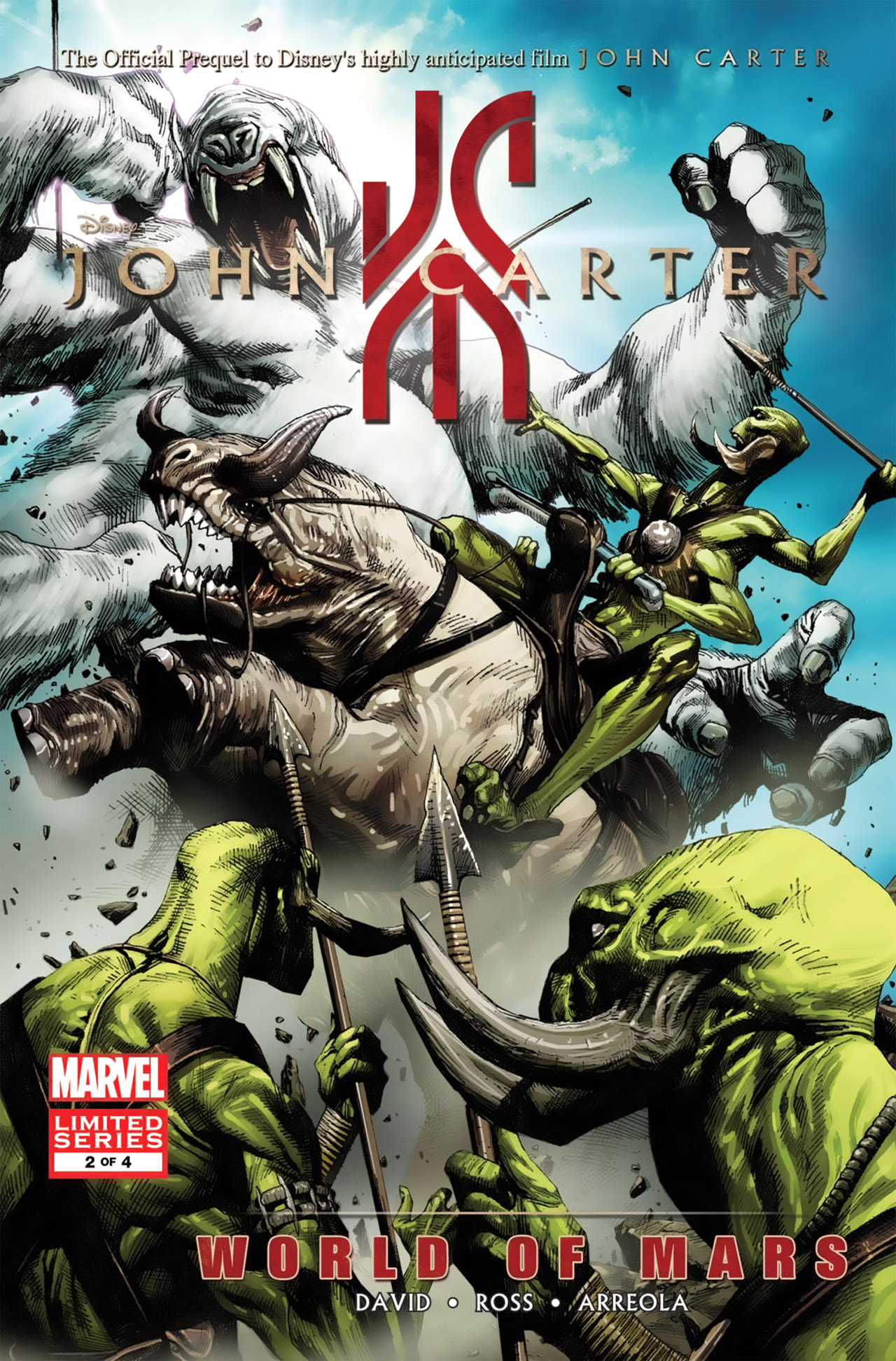 Read online John Carter: The World of Mars comic -  Issue #2 - 1