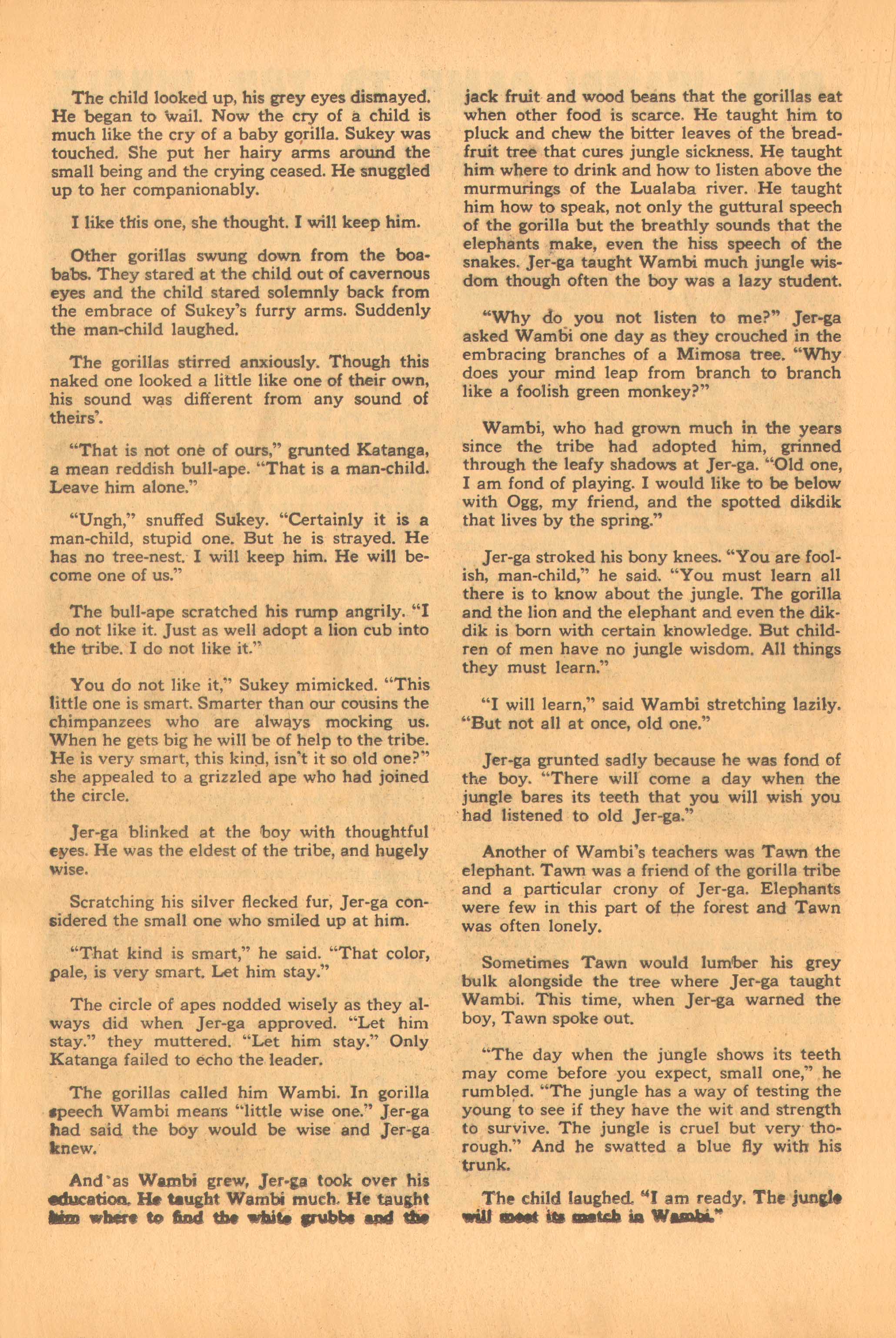 Read online Wambi Jungle Boy comic -  Issue #4 - 35