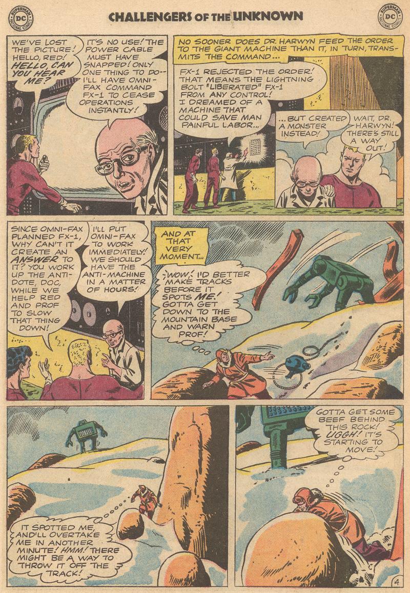Challengers of the Unknown (1958) Issue #28 #28 - English 6