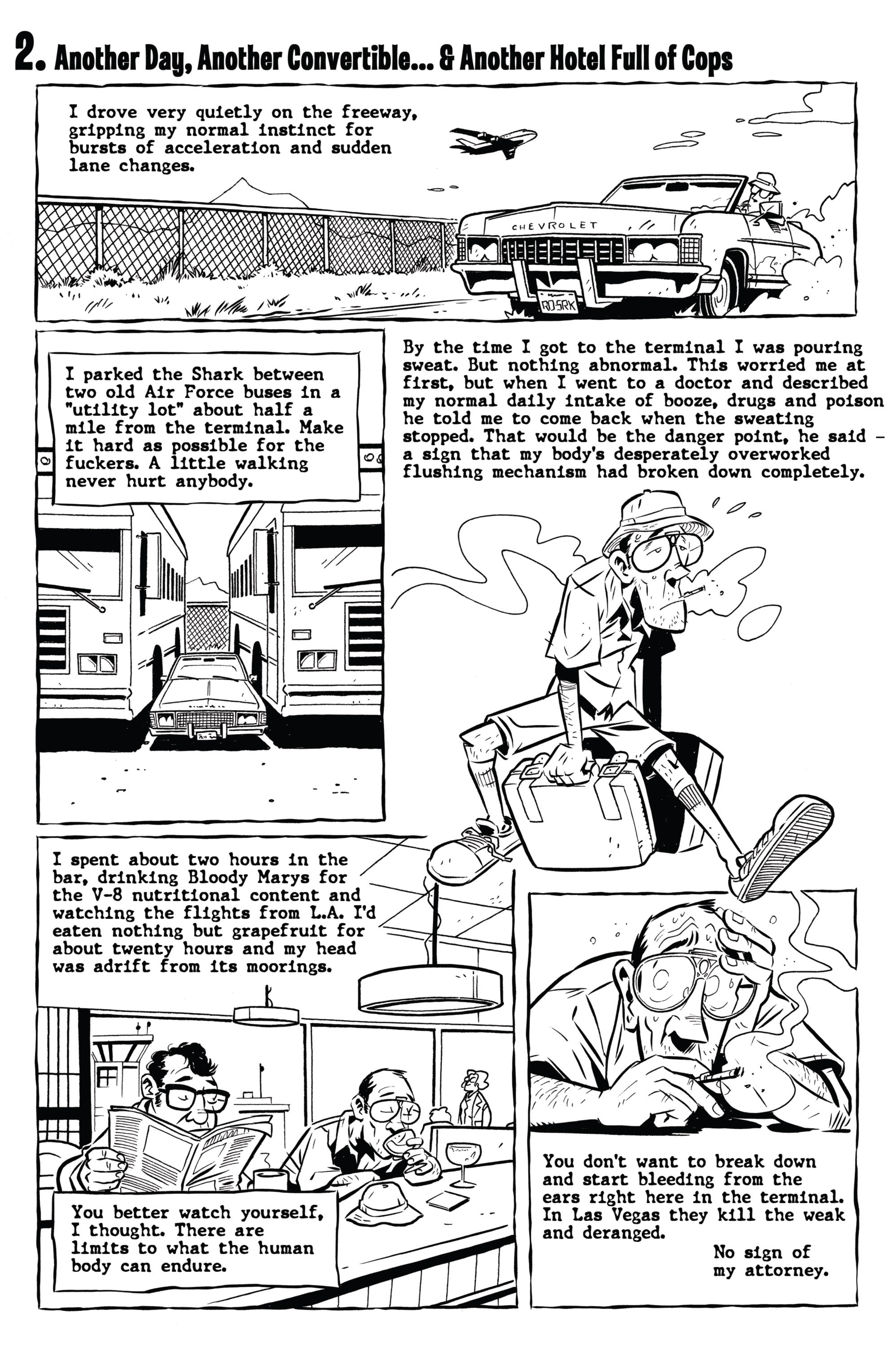 Read online Hunter S. Thompson's Fear and Loathing in Las Vegas comic -  Issue #3 - 16