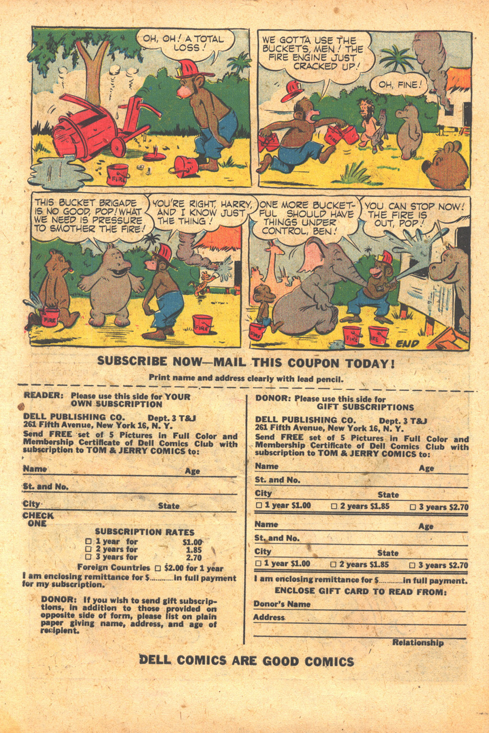 Read online Tom & Jerry Comics comic -  Issue #80 - 50