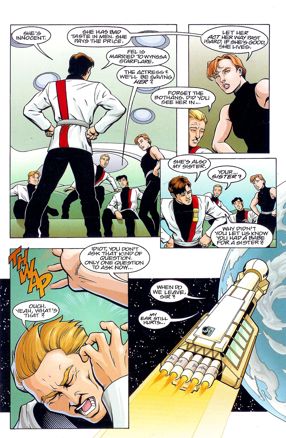 Read online Star Wars: X-Wing Rogue Squadron comic -  Issue #26 - 9