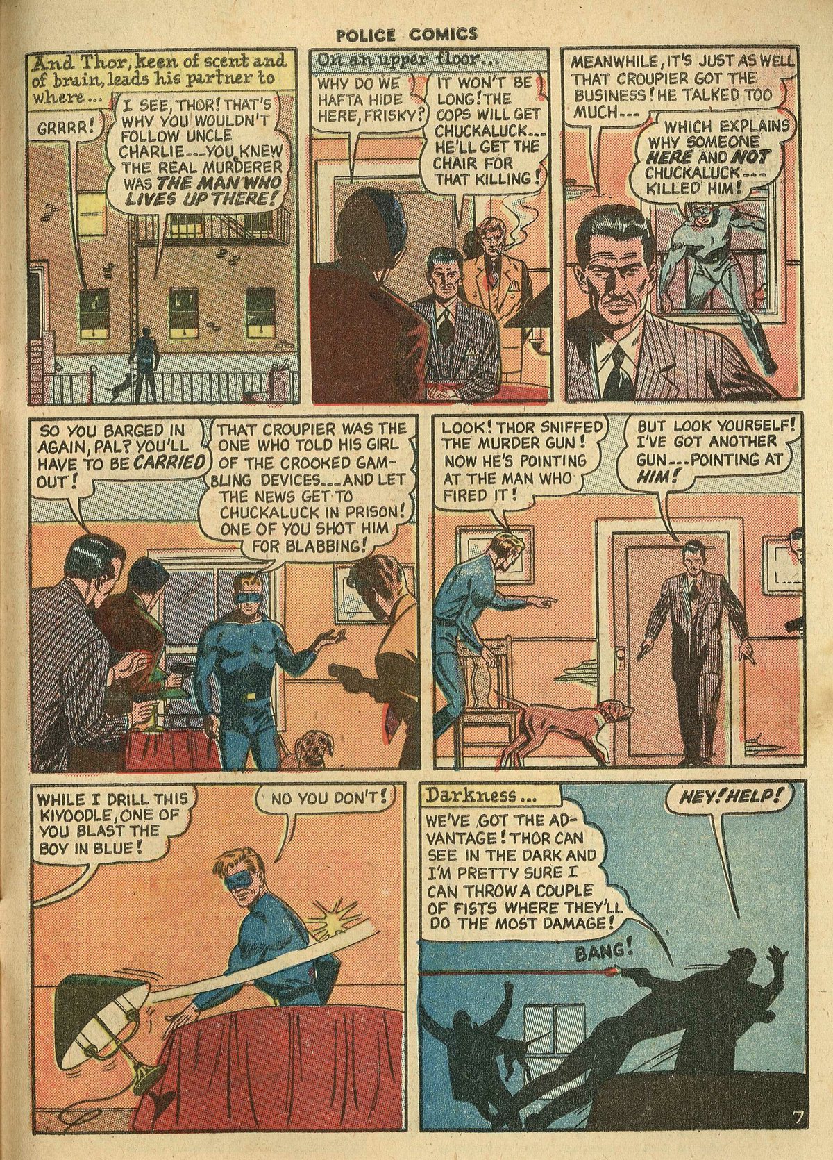 Read online Police Comics comic -  Issue #89 - 33