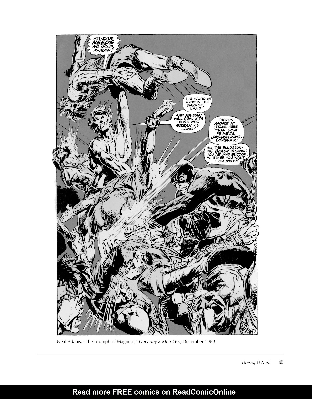 Sparring With Gil Kane: Colloquies On Comic Art and Aesthetics issue TPB (Part 1) - Page 45