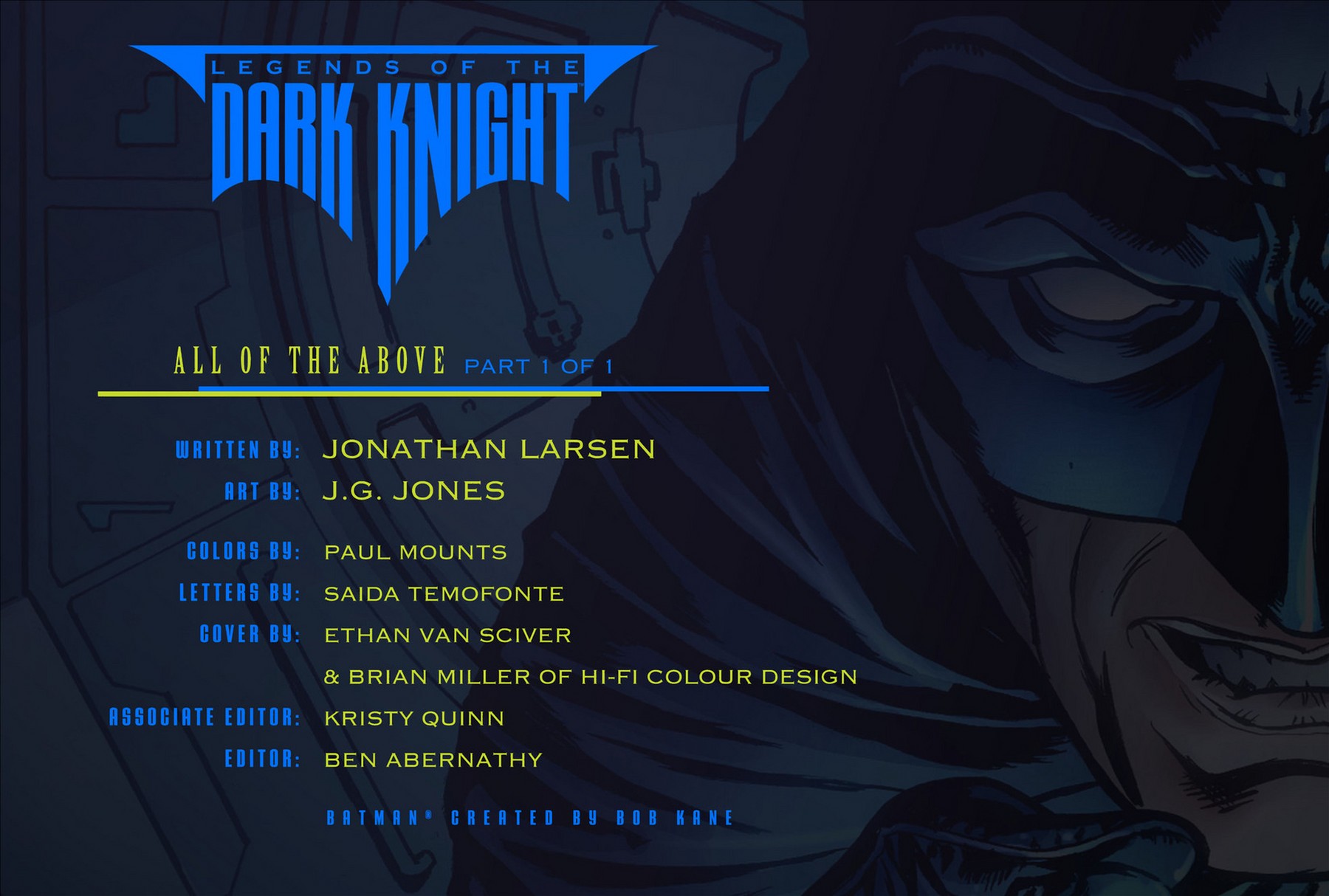 Read online Legends of the Dark Knight [I] comic -  Issue #2 - 2