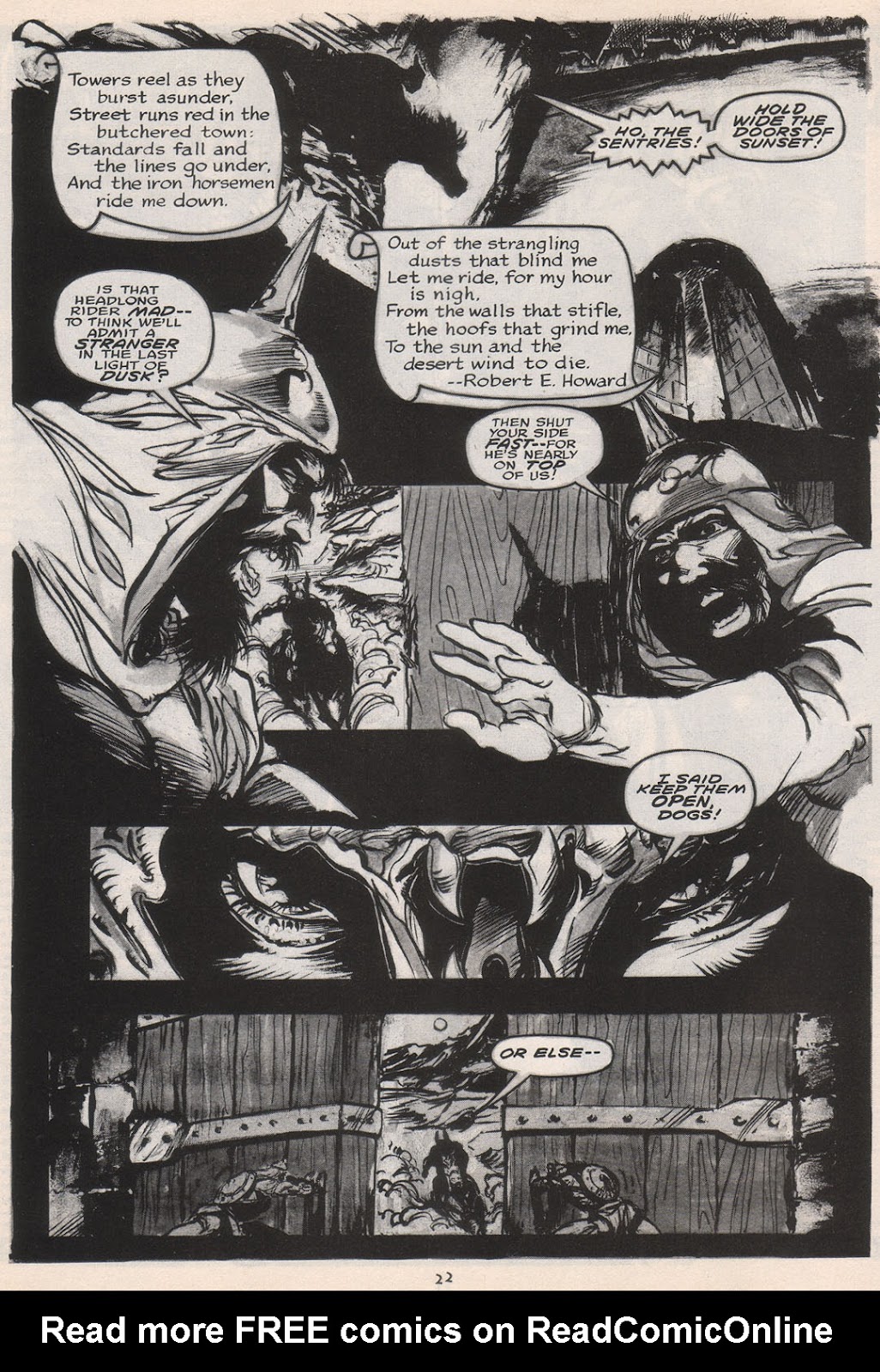 The Savage Sword Of Conan issue 222 - Page 23