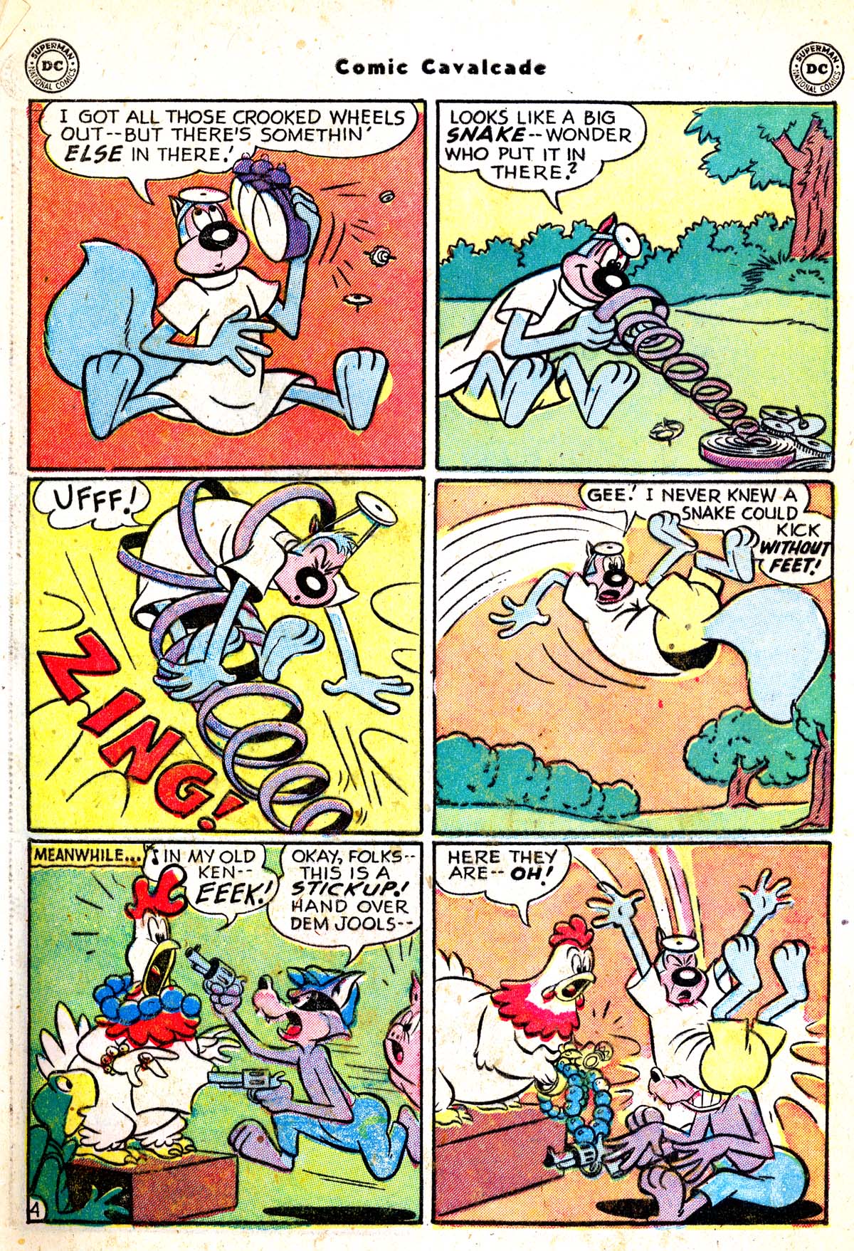 Read online Comic Cavalcade comic -  Issue #48 - 62