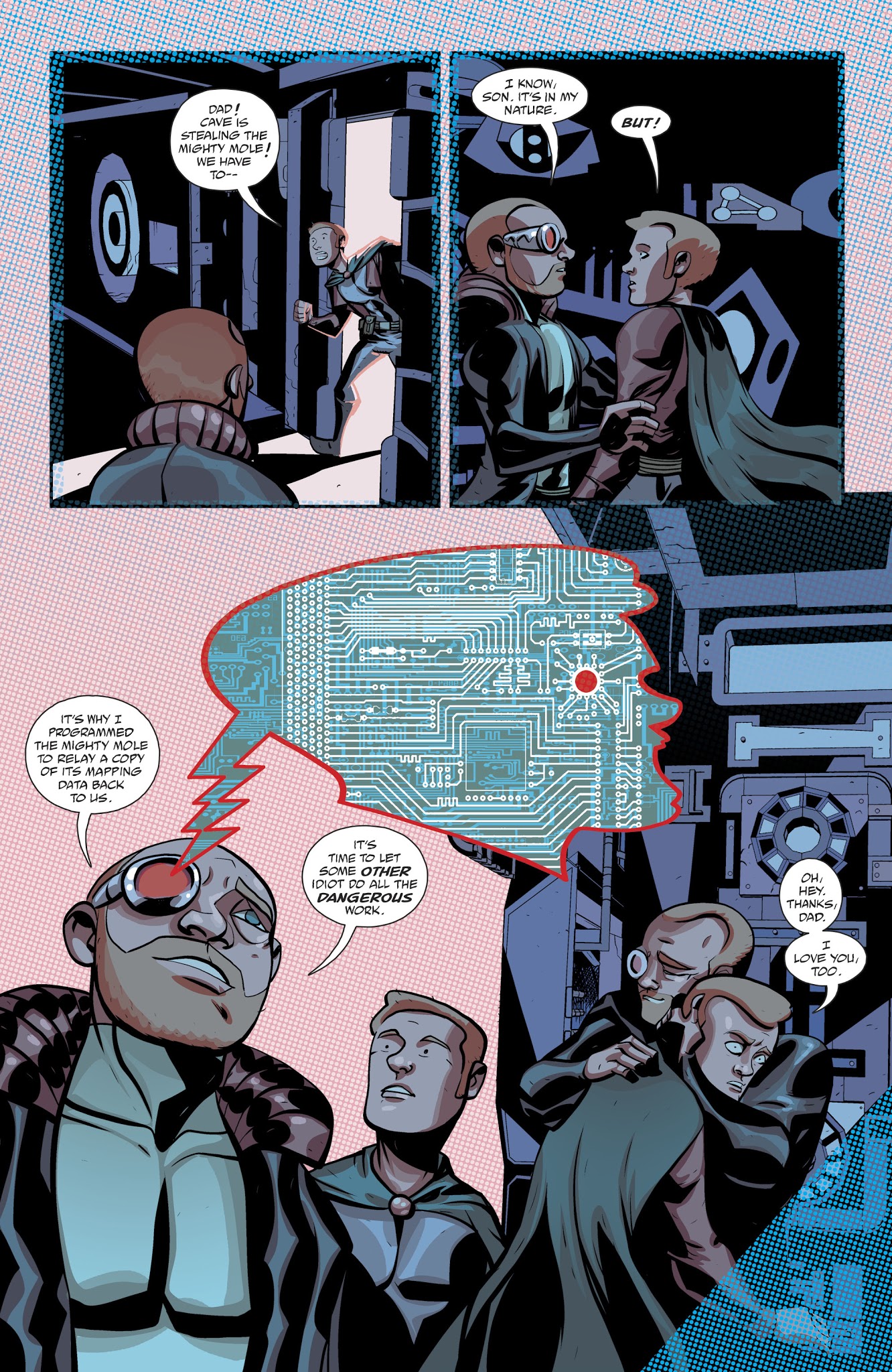 Read online Cave Carson Has a Cybernetic Eye comic -  Issue #12 - 23