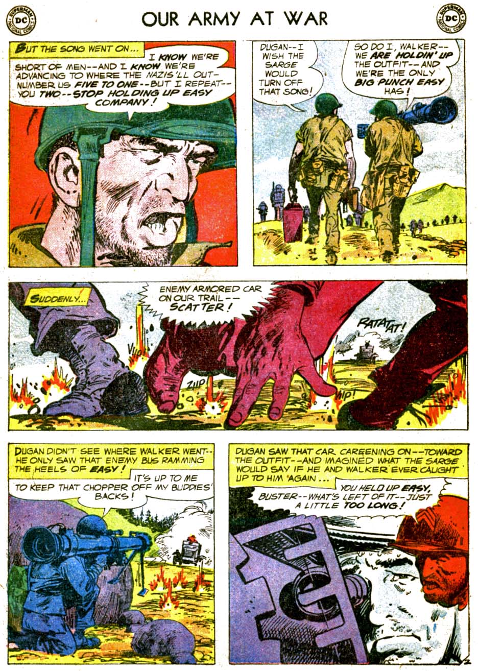 Read online Our Army at War (1952) comic -  Issue #82 - 28