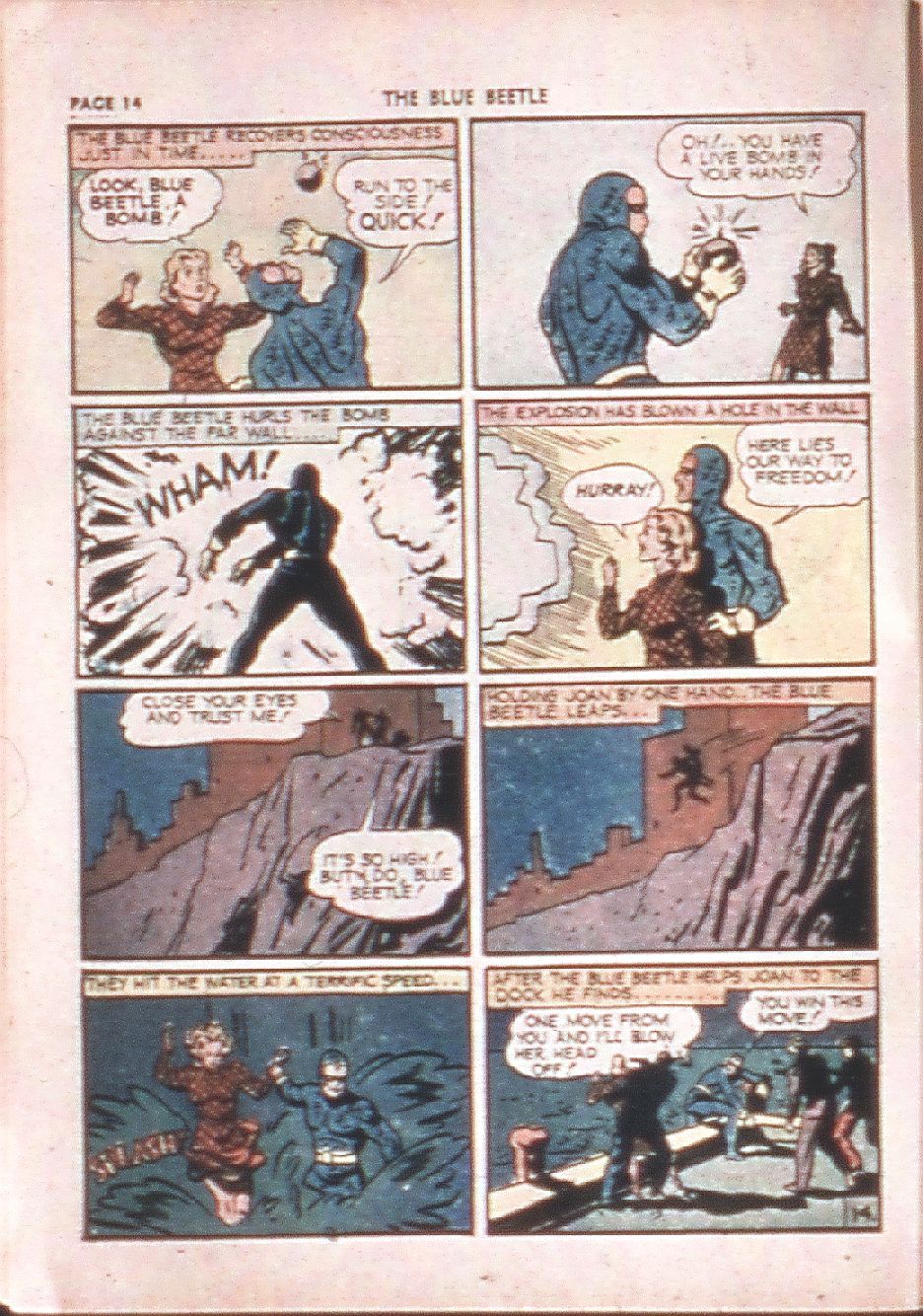 Read online The Blue Beetle comic -  Issue #7 - 16