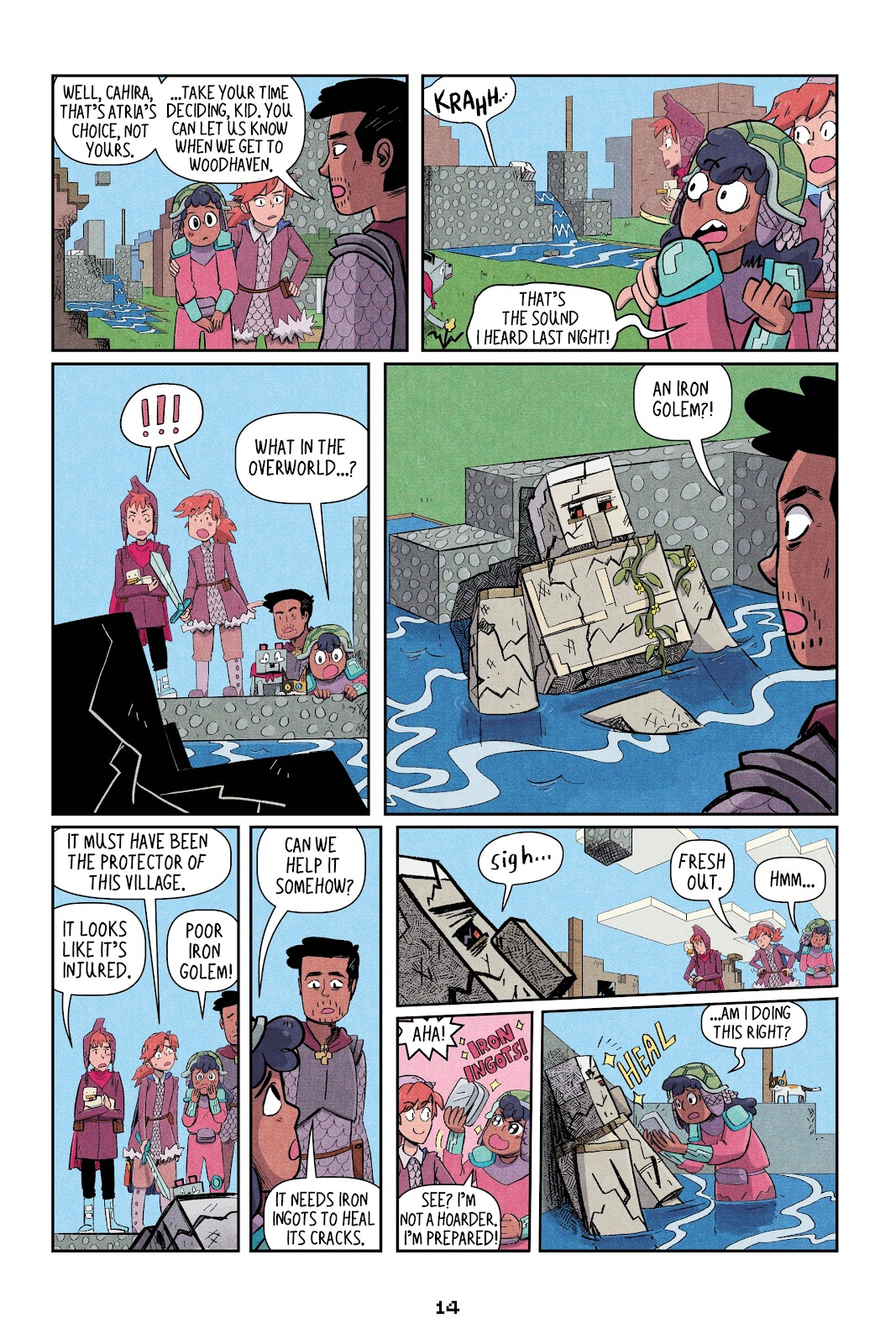 Minecraft: Wither Without You issue TPB 3 - Page 16