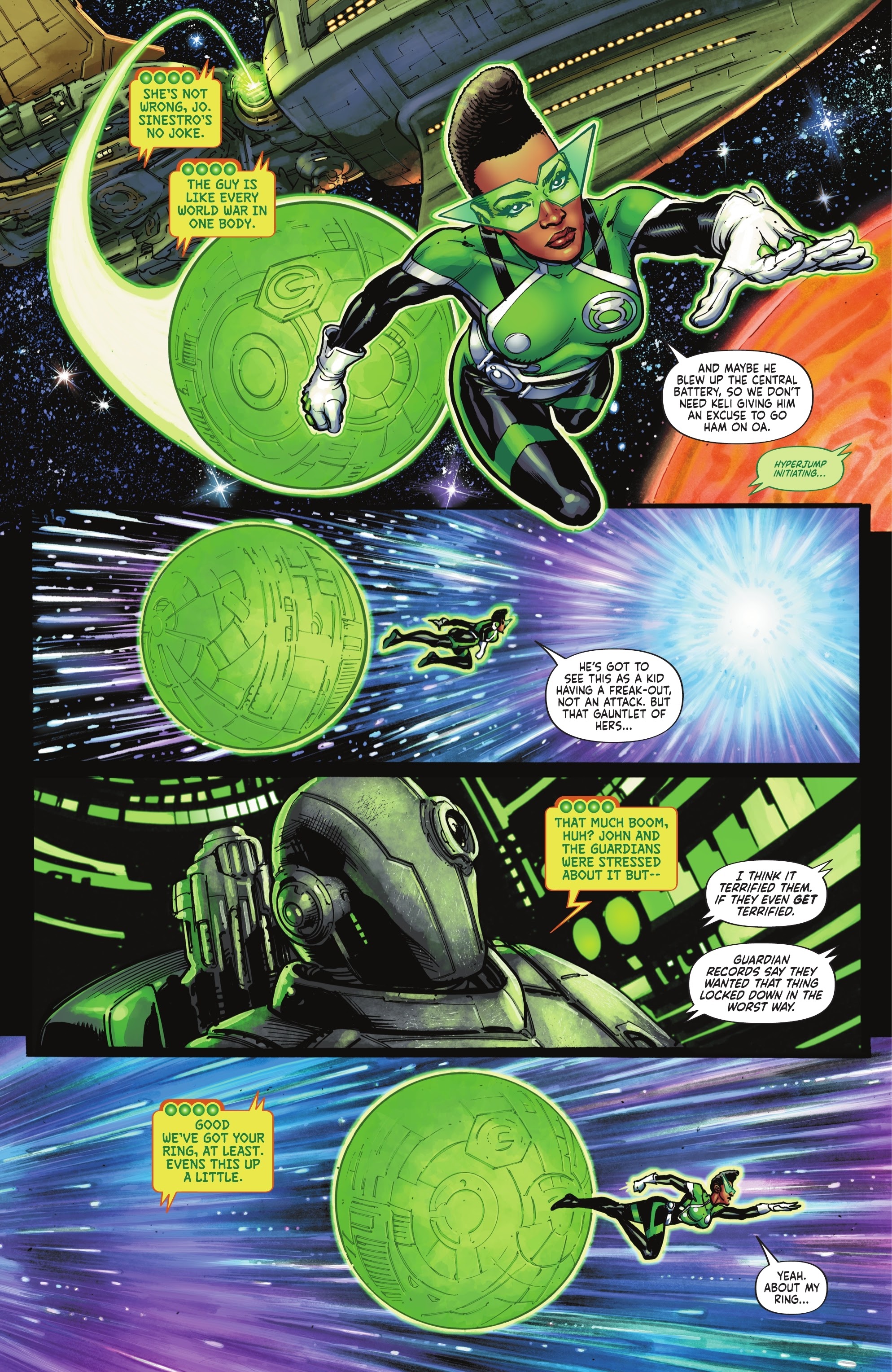 Read online Green Lantern (2021) comic -  Issue #6 - 8