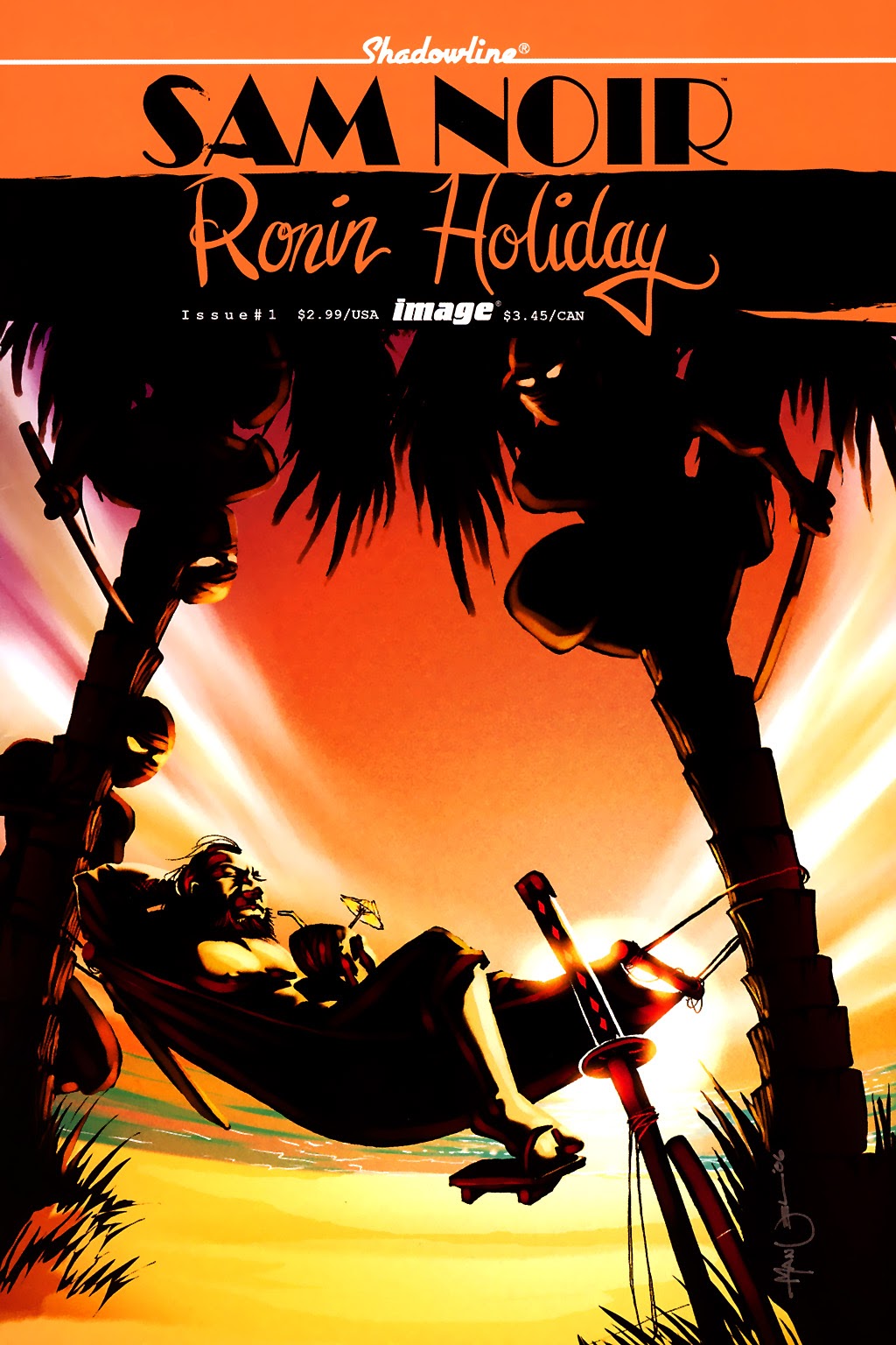 Read online Sam Noir: Ronin Holiday comic -  Issue #1 - 1