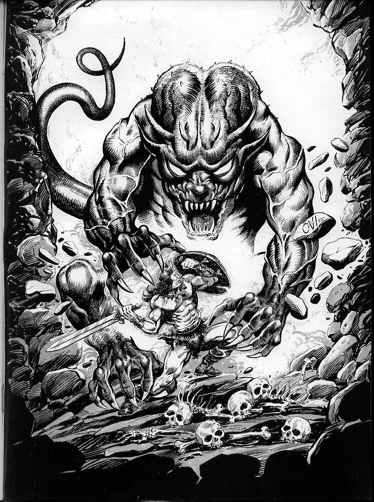 Read online The Savage Sword Of Conan comic -  Issue #203 - 67