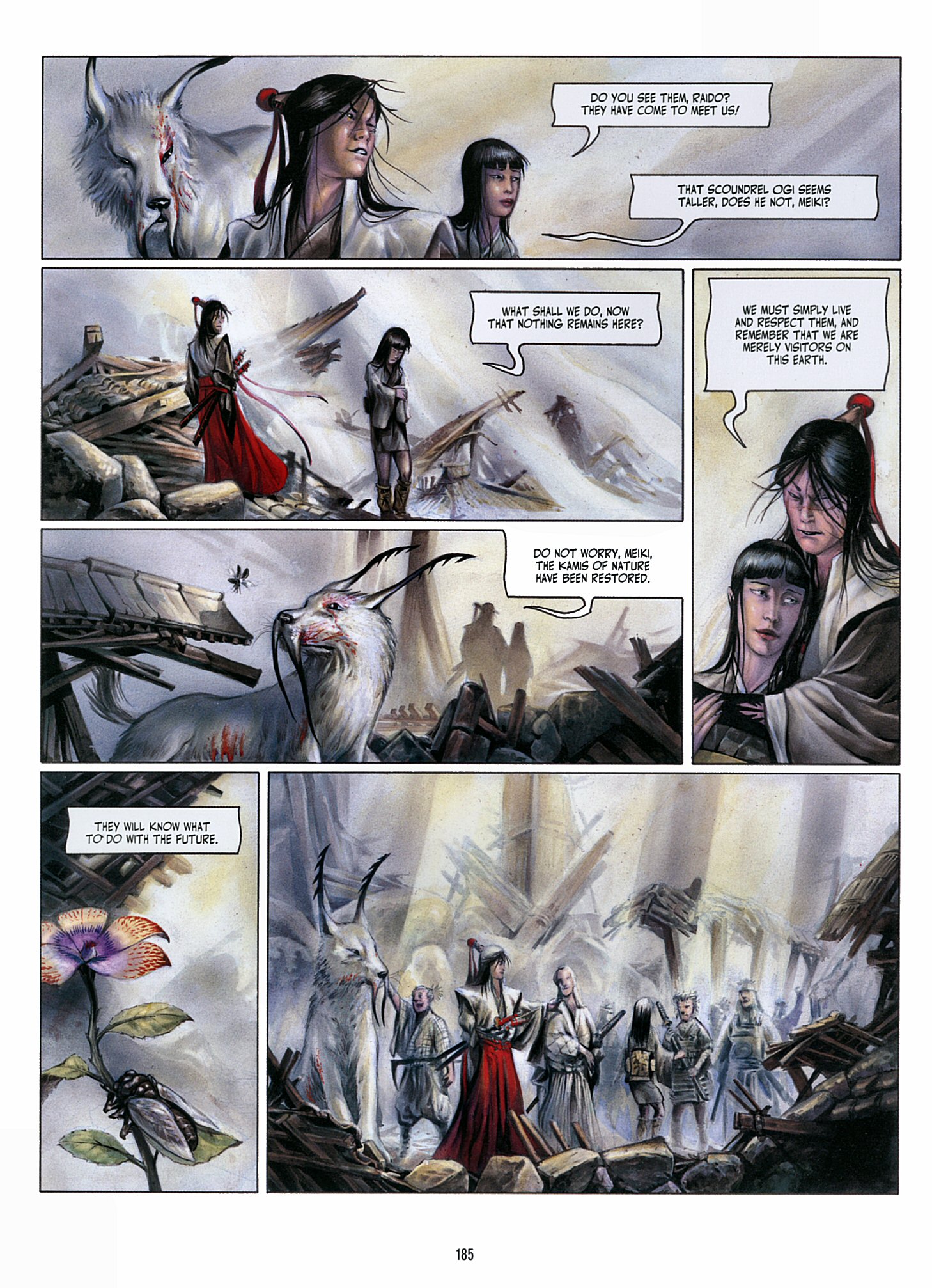 Read online Legend of the Scarlet Blades comic -  Issue # TPB - 186