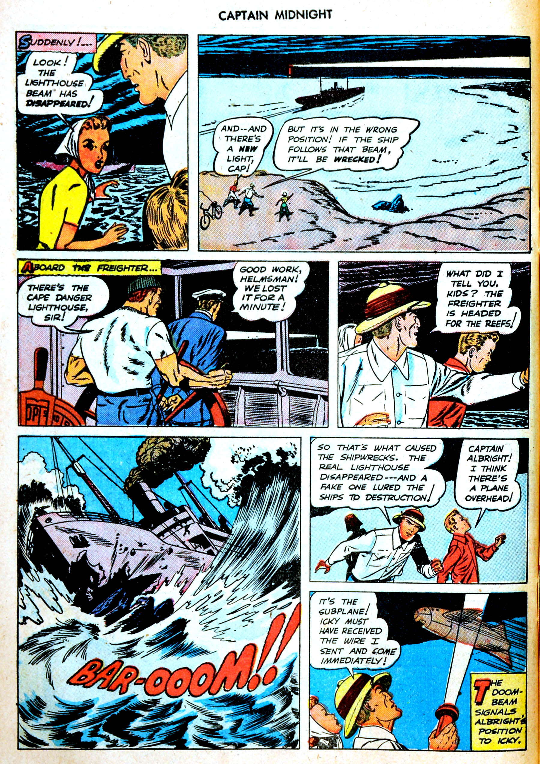 Read online Captain Midnight (1942) comic -  Issue #62 - 29