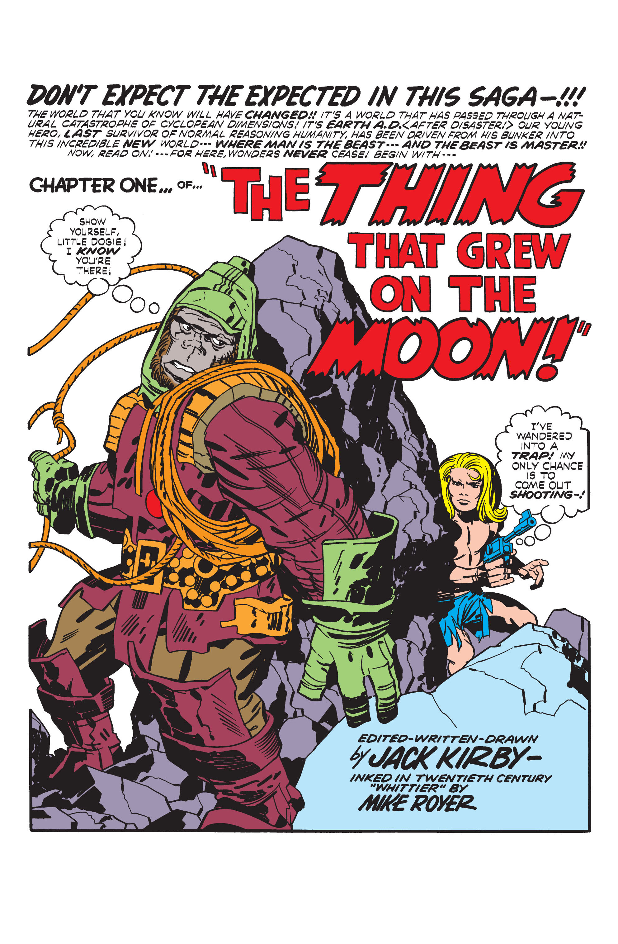 Read online Kamandi, The Last Boy On Earth comic -  Issue #3 - 2